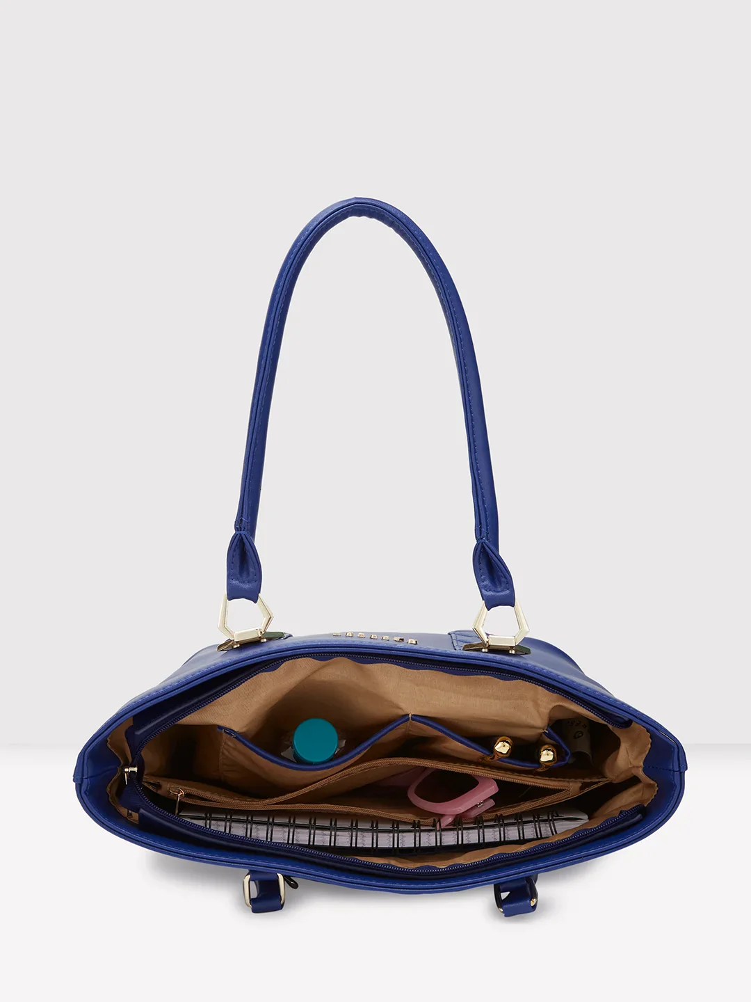 Caprese Lydia Large Blue Tote Bag - Image 10