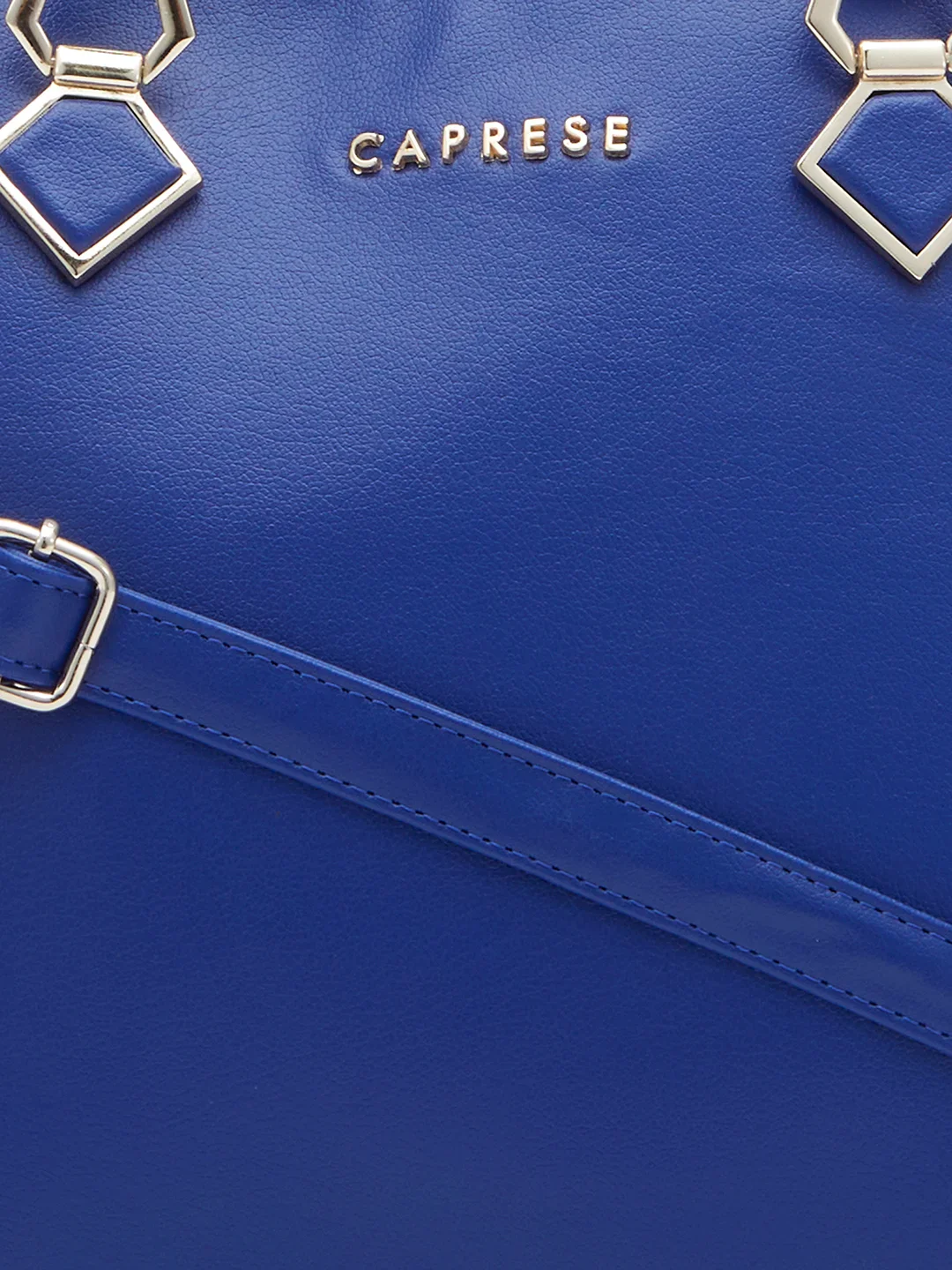 Caprese Lydia Large Blue Satchel Bag - Image 11