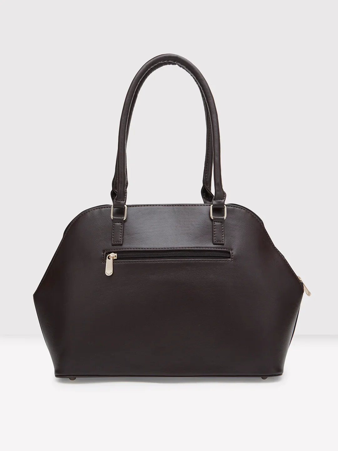 Caprese Lydia Large Dark Oak Satchel Bag - Image 3