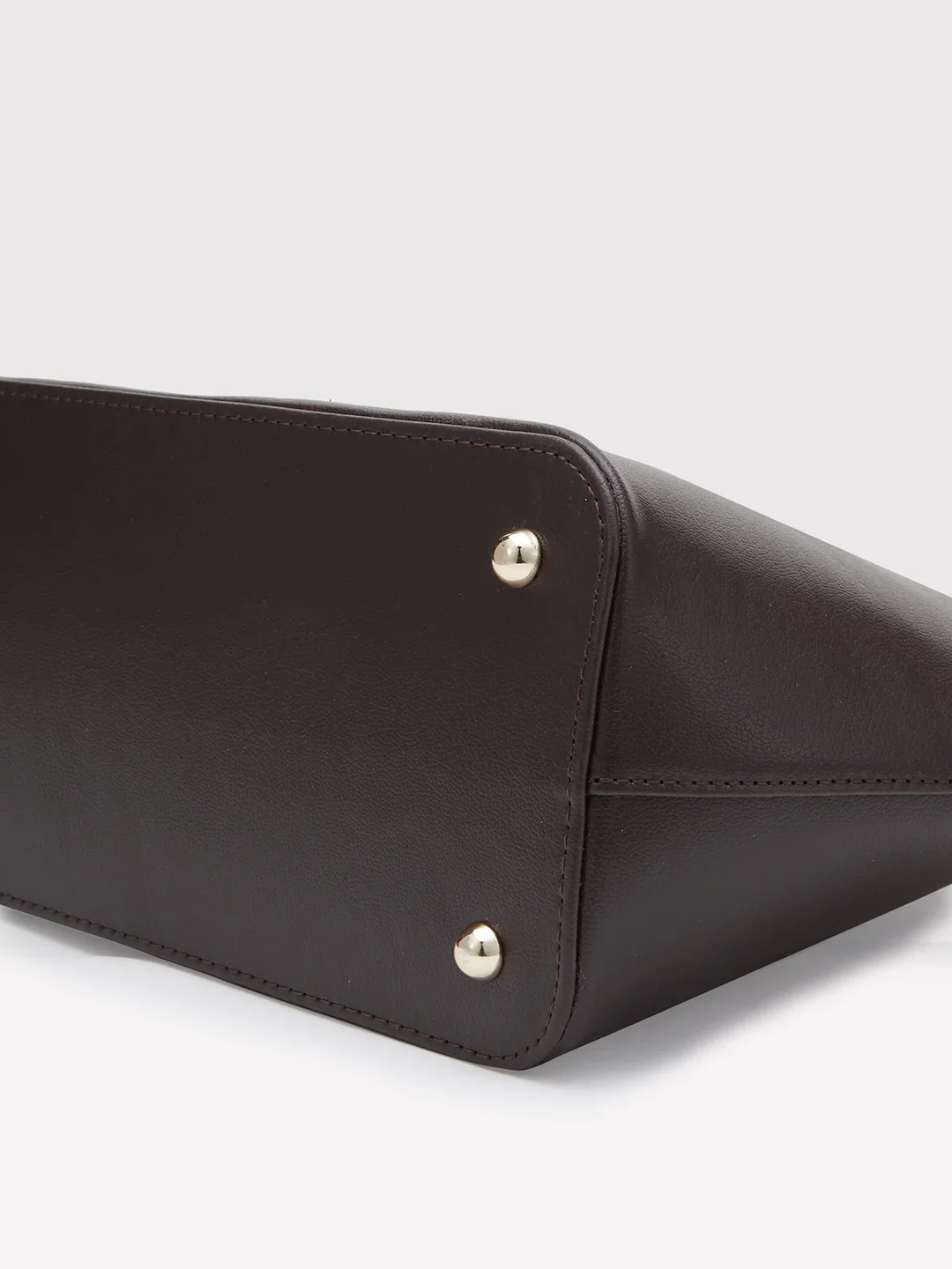 Caprese Lydia Large Dark Oak Satchel Bag - Image 5