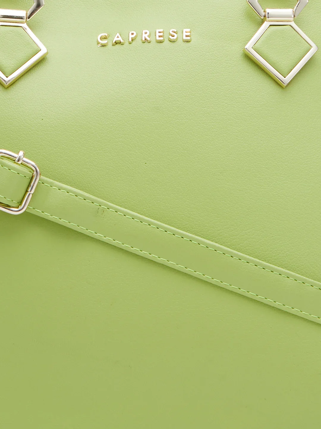 Caprese Lydia Large Lime Satchel Bag - Image 10
