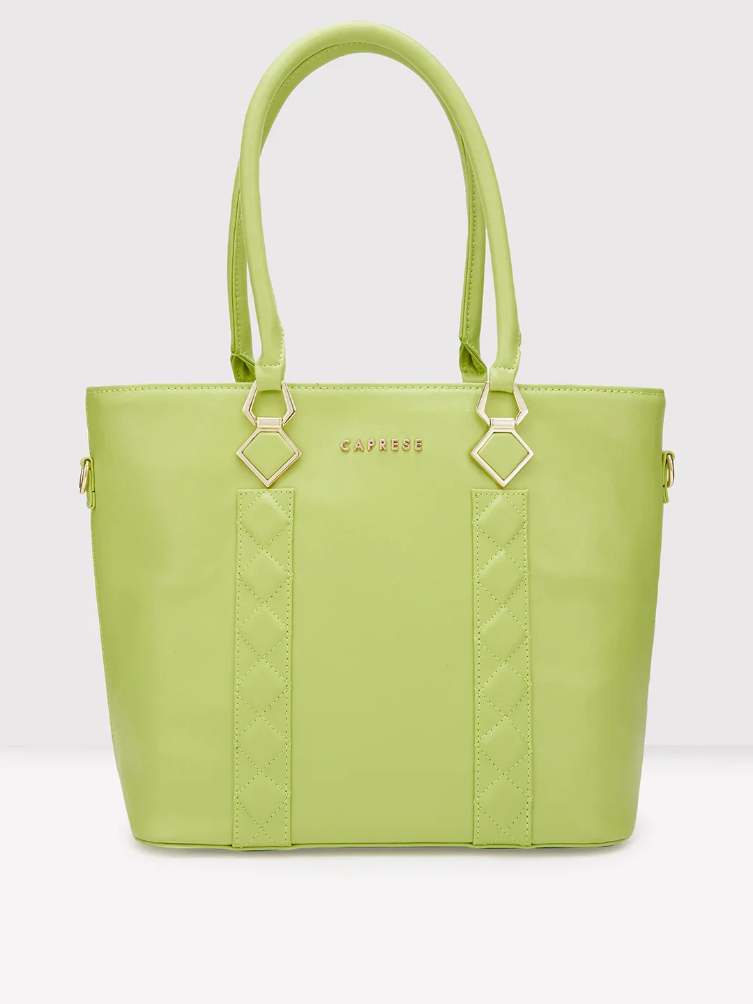 Caprese Lydia Large Lime Tote Bag
