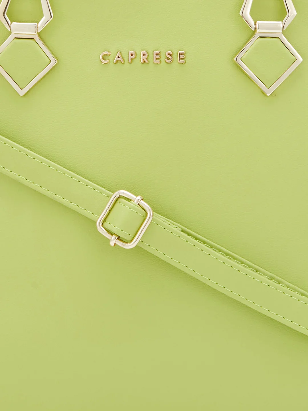 Caprese Lydia Medium Lime Tote Bag - Image 10