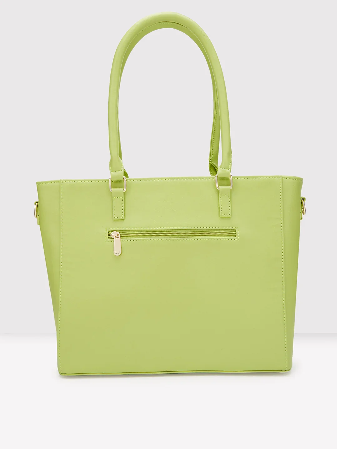 Caprese Lydia Medium Lime Tote Bag - Image 3