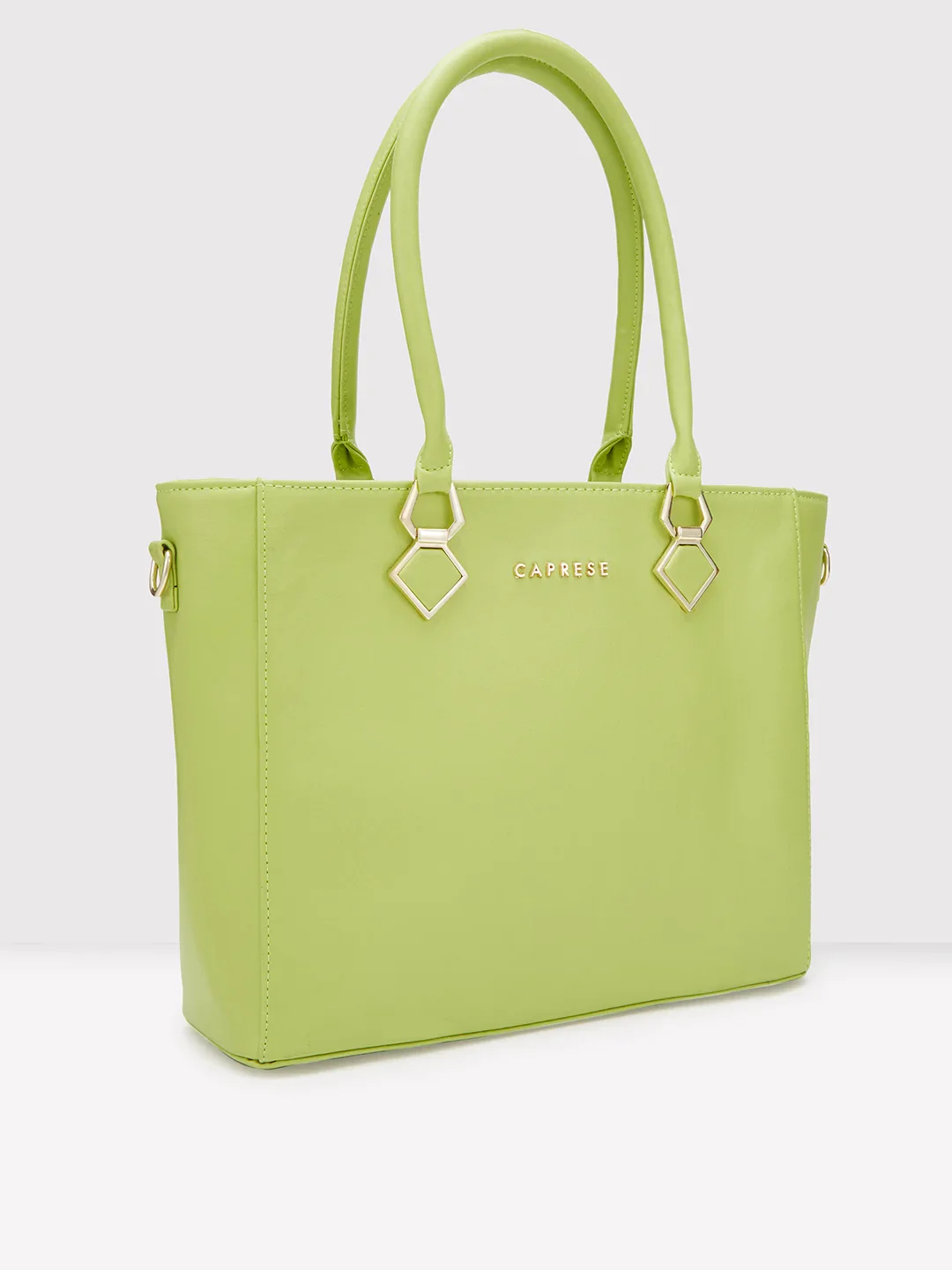 Caprese Lydia Medium Lime Tote Bag - Image 4