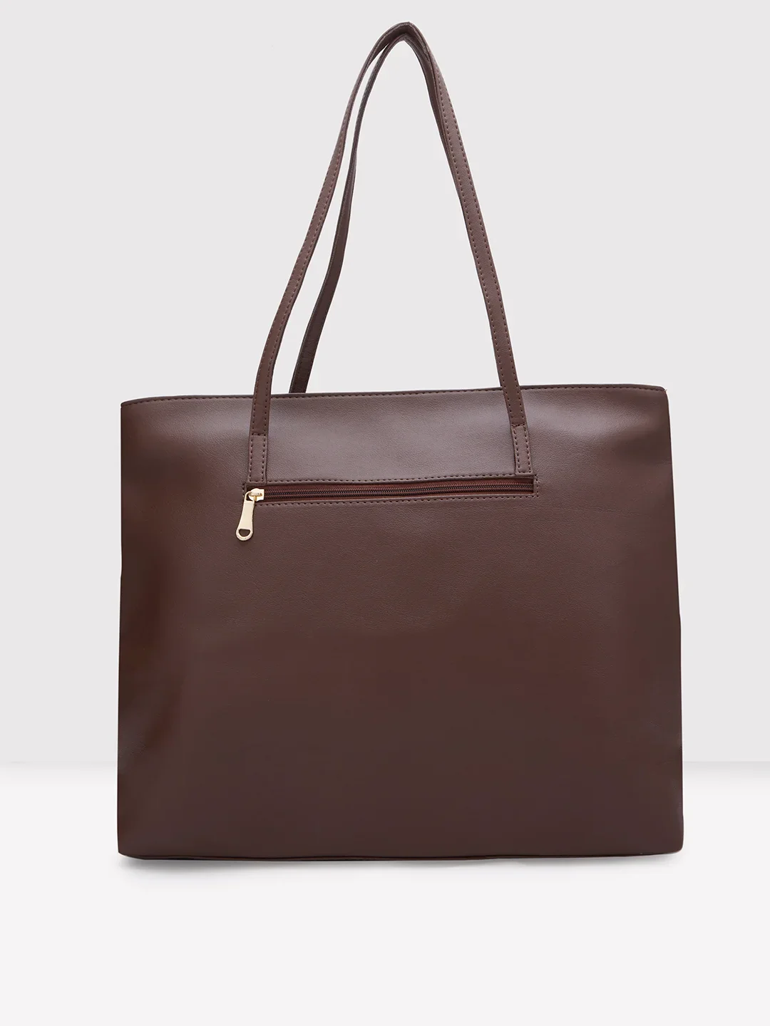 Caprese Lyla Large Brown Tote Bag - Image 5