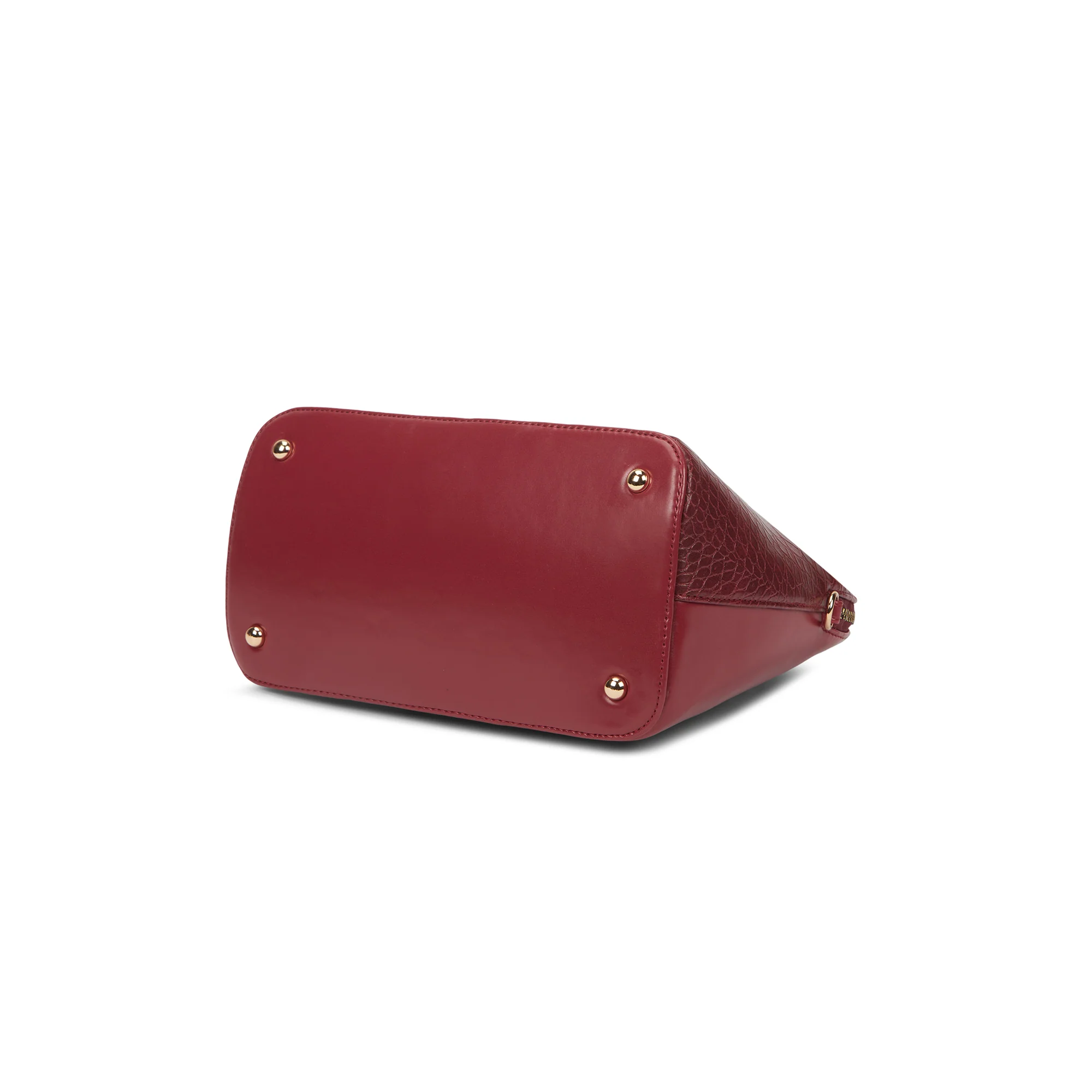 Caprese  Macie Medium Cherry Lacquer Satchel Bag - Image 5