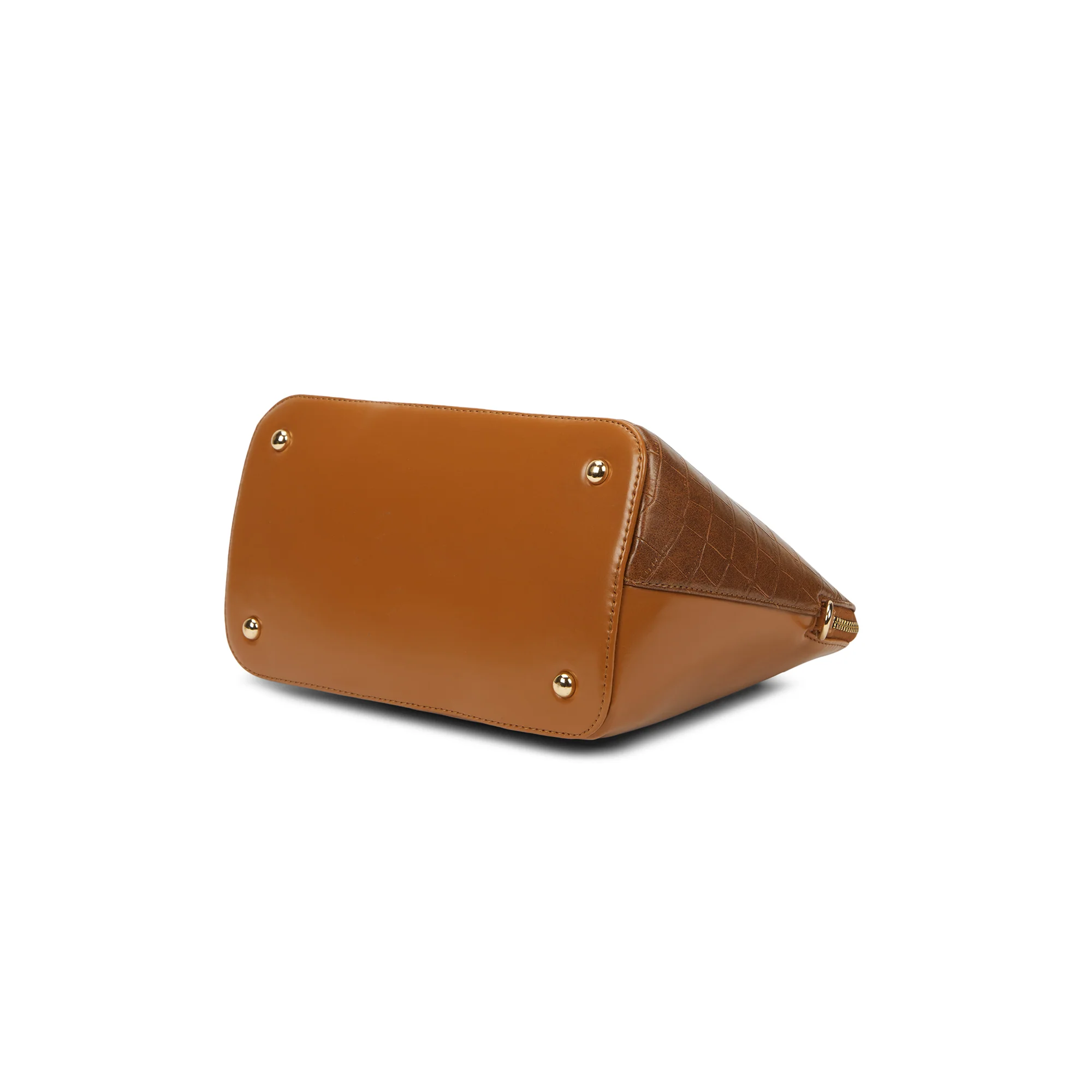 Caprese  Macie Medium Tan Satchel Bag - Image 5