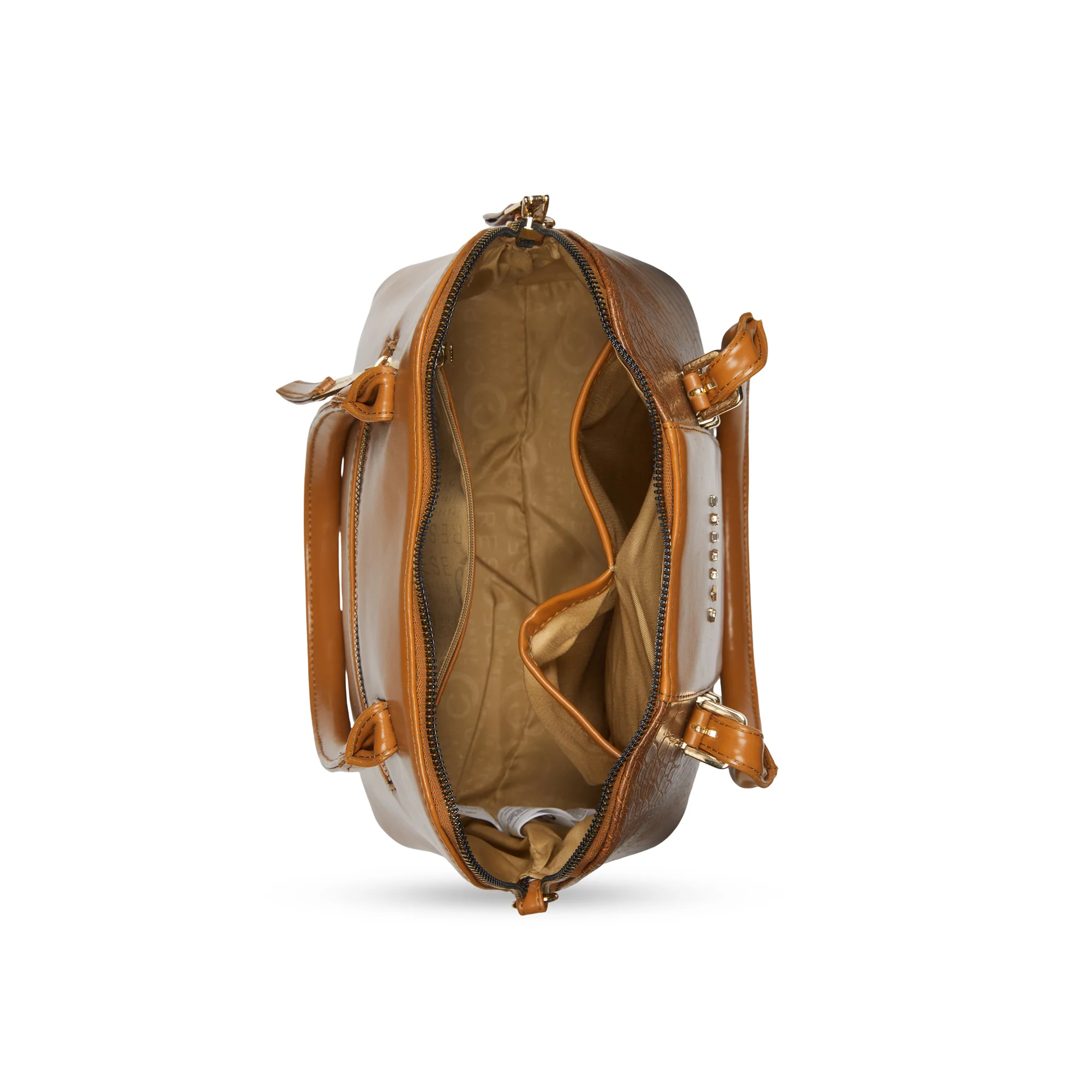 Caprese  Macie Medium Tan Satchel Bag - Image 6