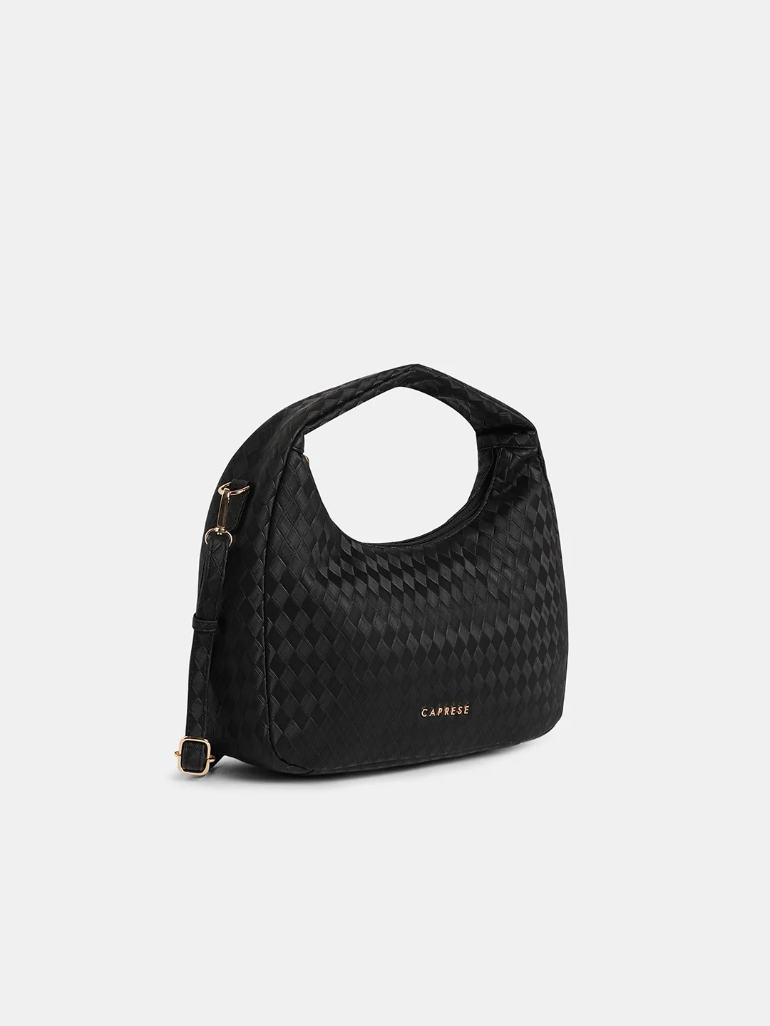 Caprese  Maddy Medium Black Hobo Bag - Image 3