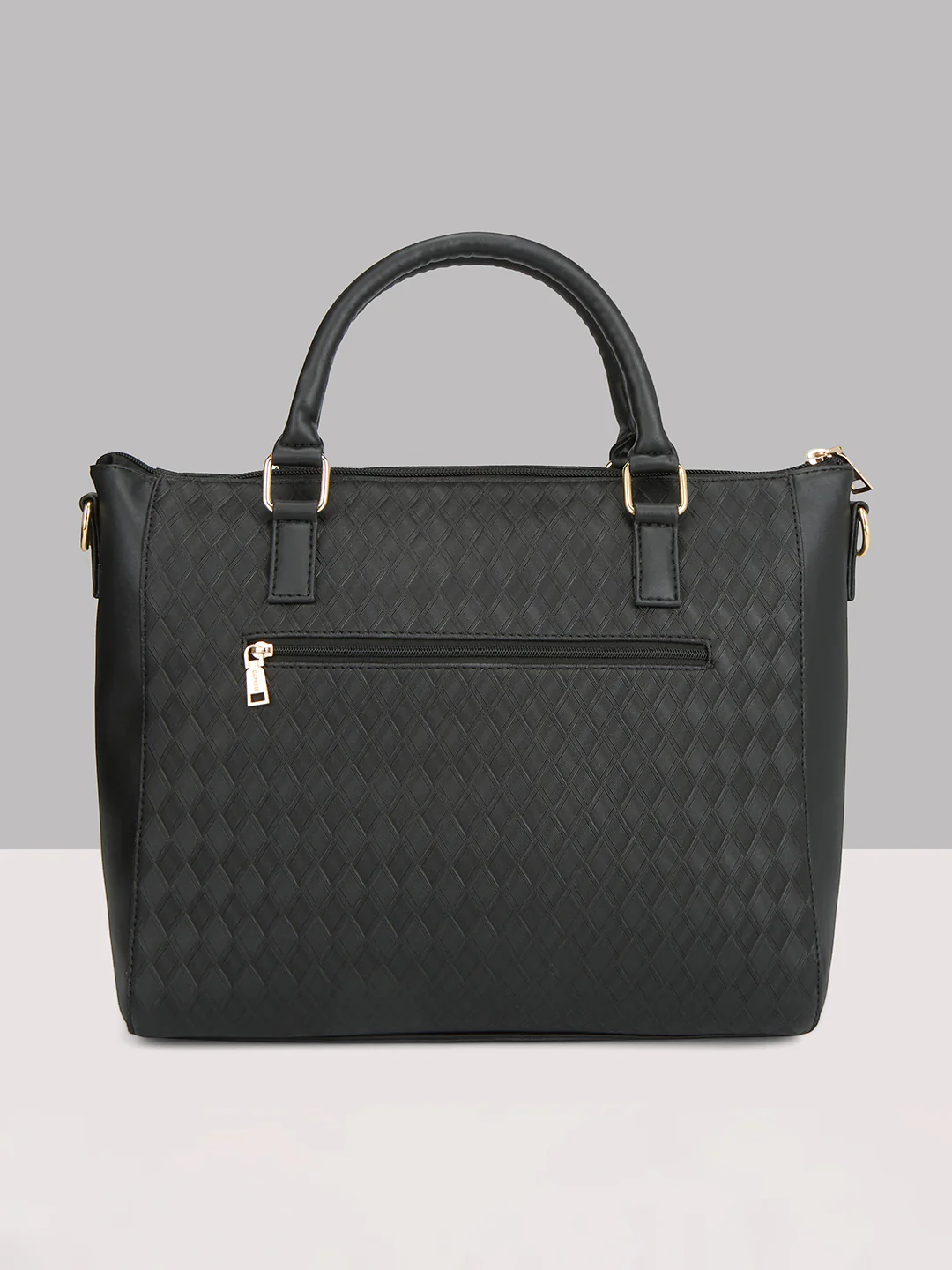 Caprese Maddy Medium Black Tote Bag - Image 3