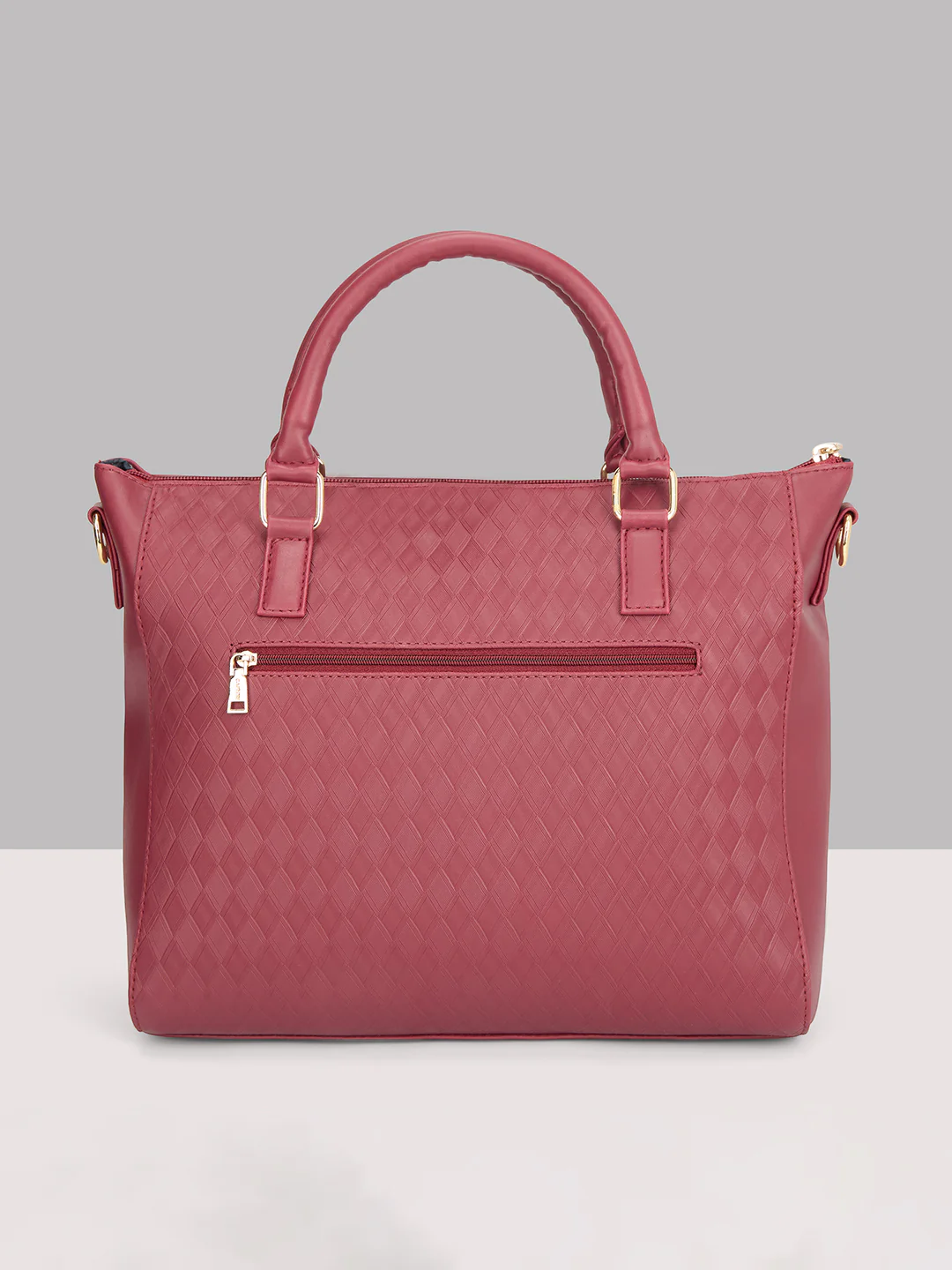 Caprese Maddy Medium Cherry Red Tote Bag - Image 3