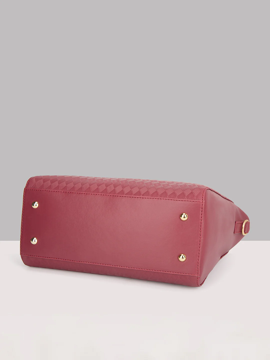 Caprese Maddy Medium Cherry Red Tote Bag - Image 5