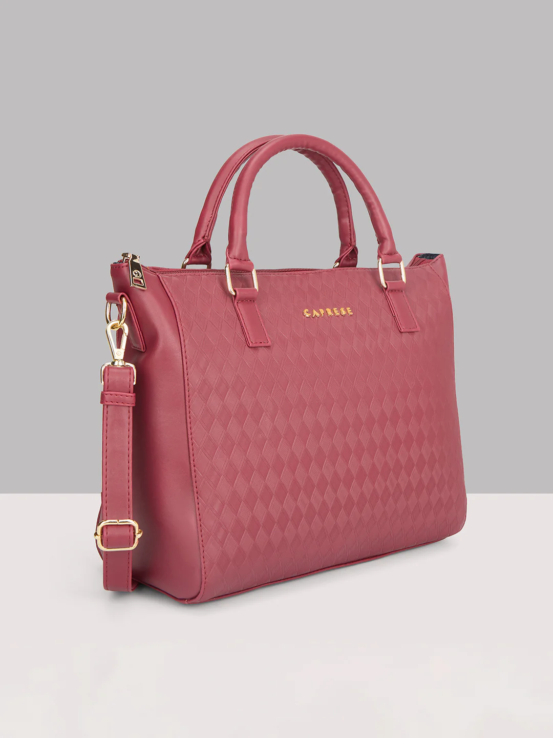 Caprese Maddy Medium Mocha Mousse Tote Bag - Image 11
