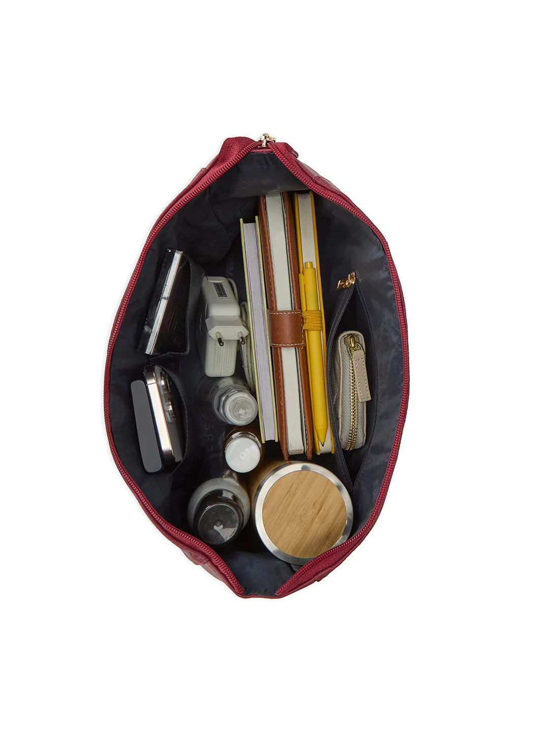 Caprese Maddy Medium Mocha Mousse Tote Bag - Image 7