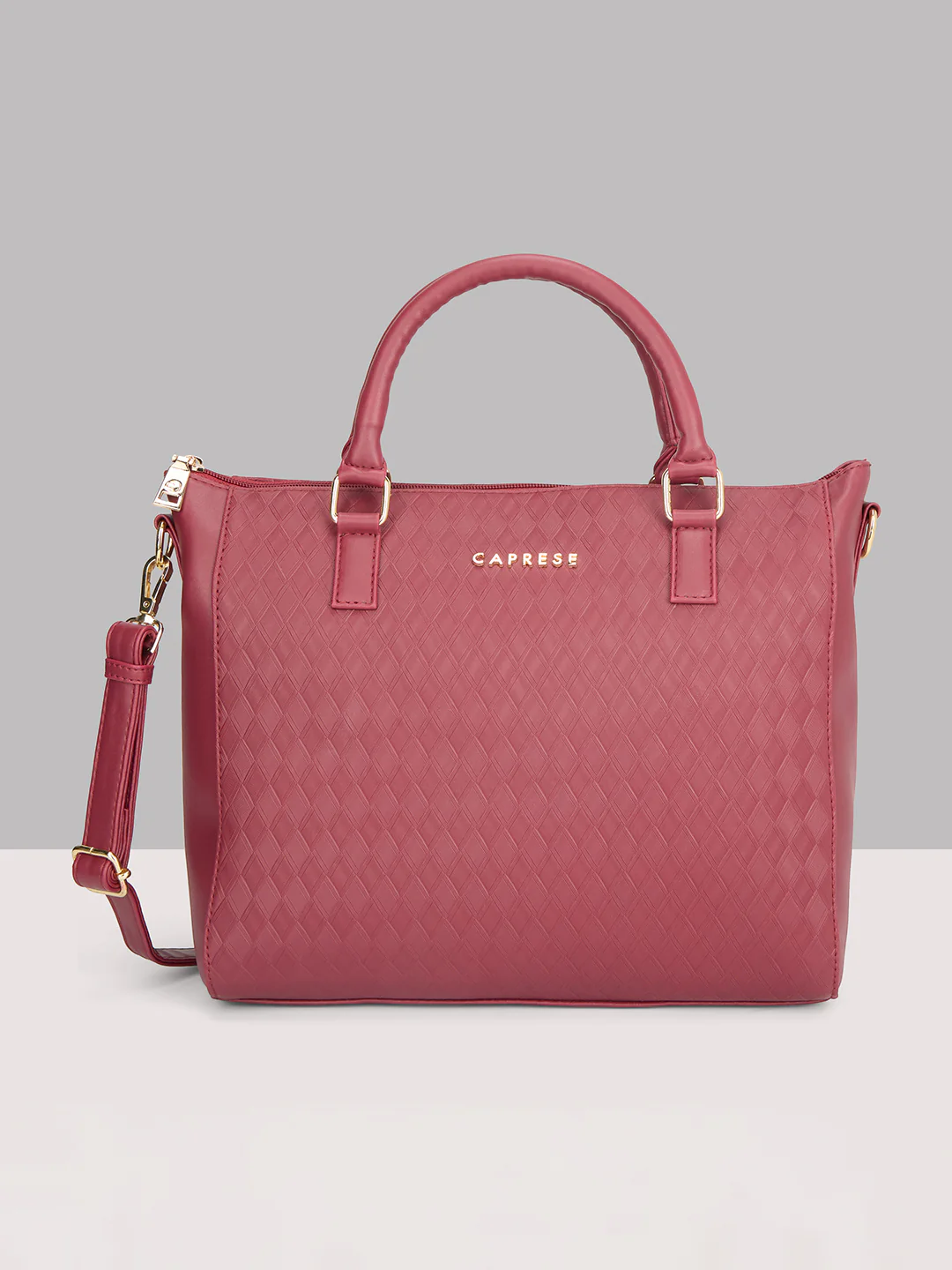 Caprese Maddy Medium Mocha Mousse Tote Bag - Image 9