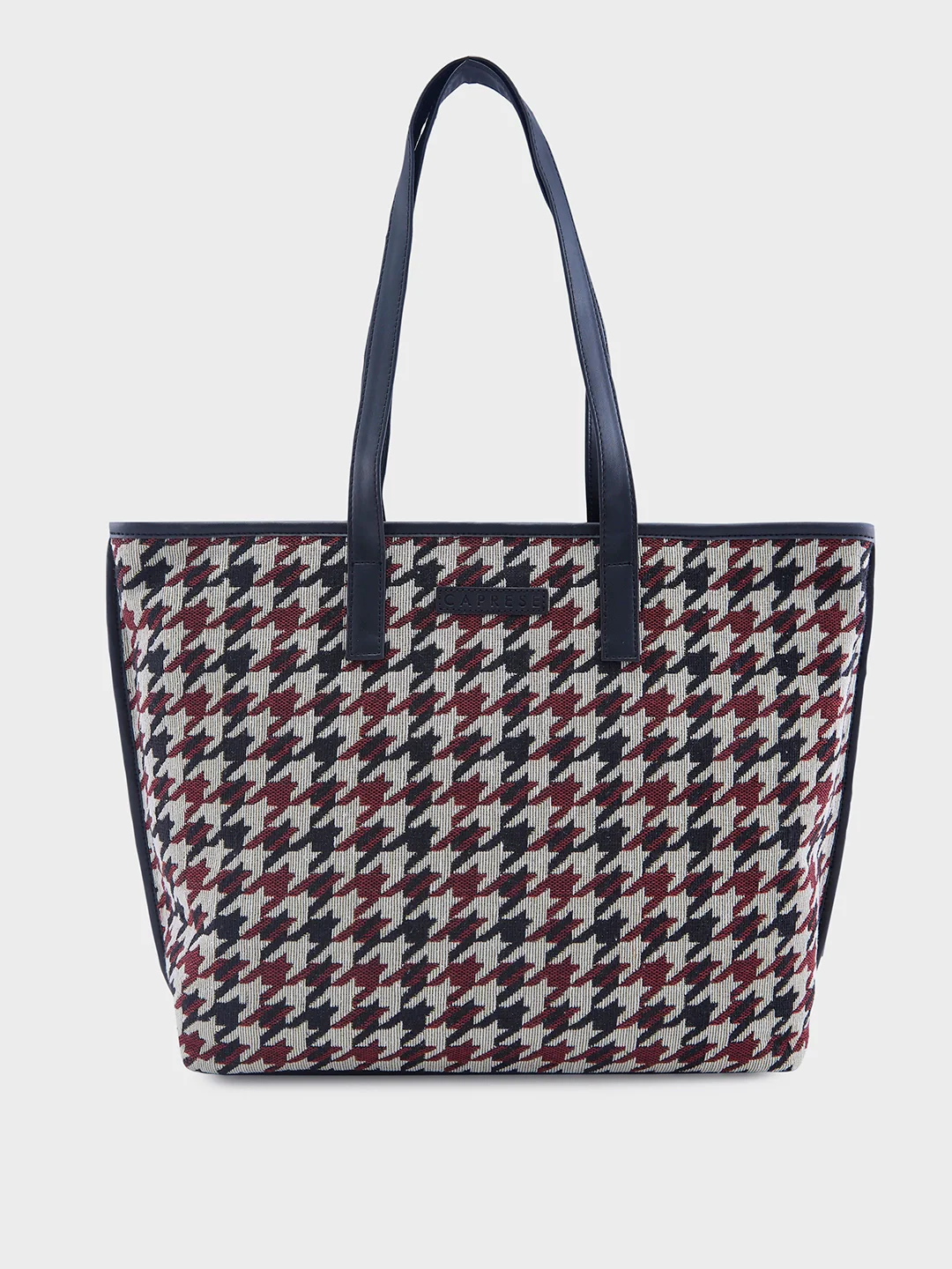 Caprese Madina Large Maroon Tote Bag