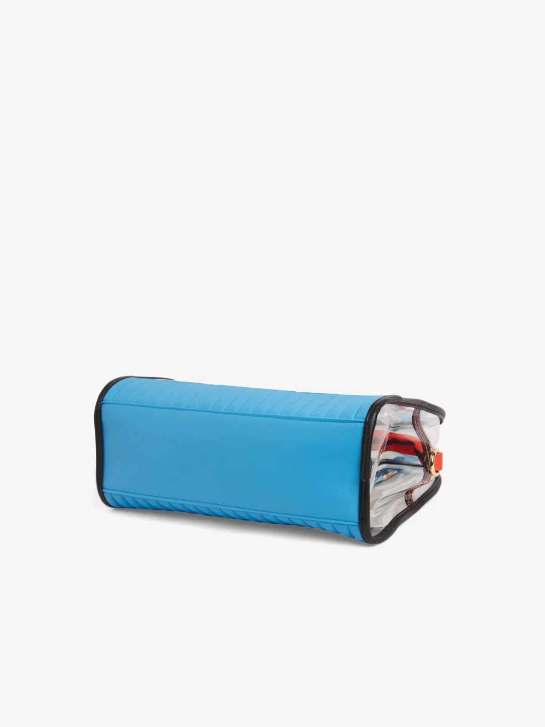 Caprese Madonna Large Cerulean Satchel Bag - Image 6