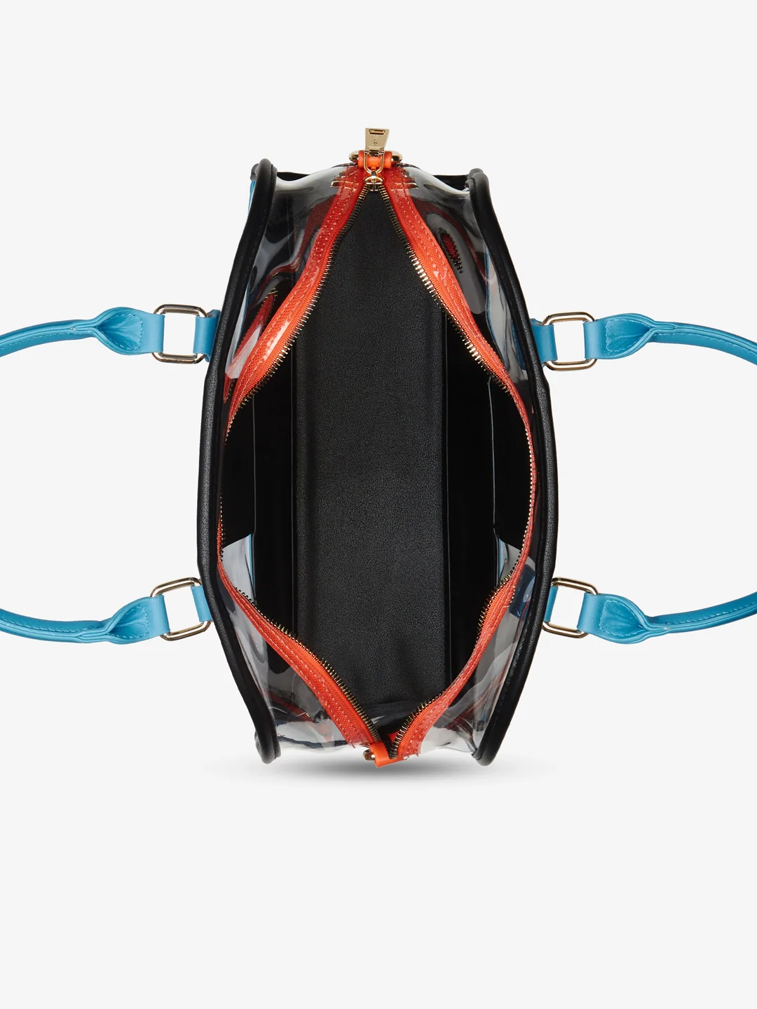 Caprese Madonna Large Cerulean Satchel Bag - Image 7