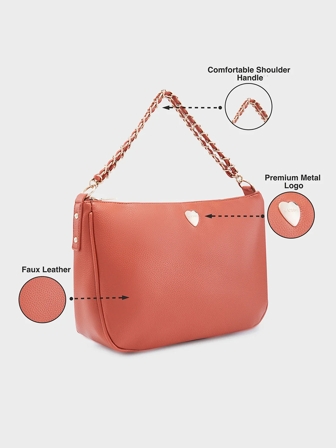 Caprese Maisie Large Terra Crossbody Bag - Image 6