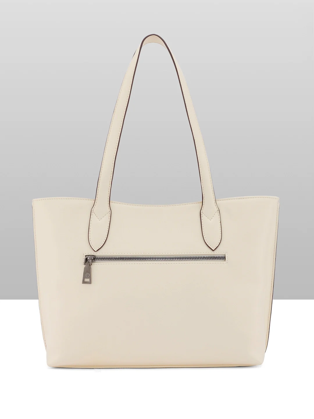Caprese Malta Small Alpine Oat Satchel Bag - Image 5