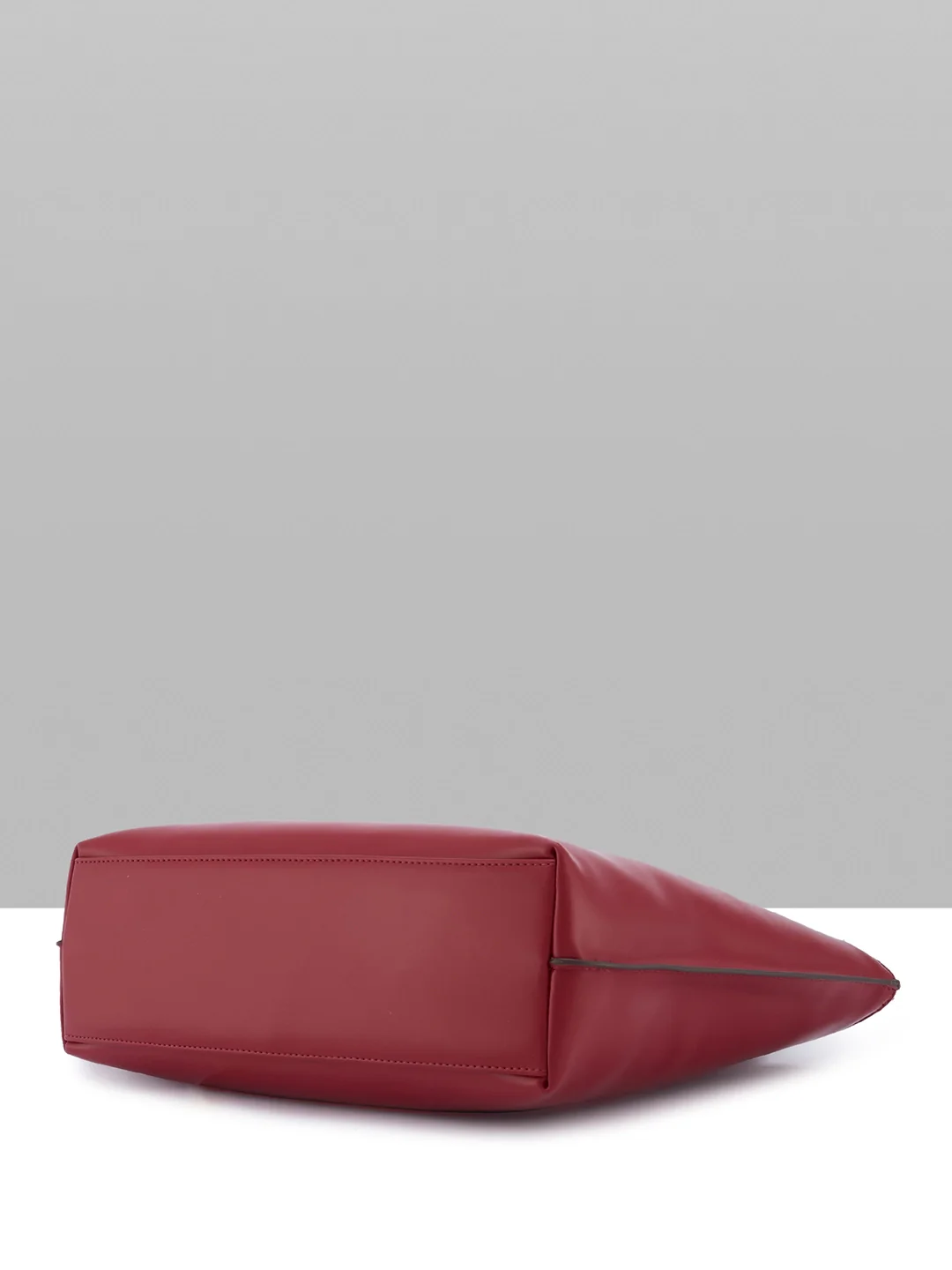 Caprese Malta Small Cherry Lacquer Satchel Bag - Image 6
