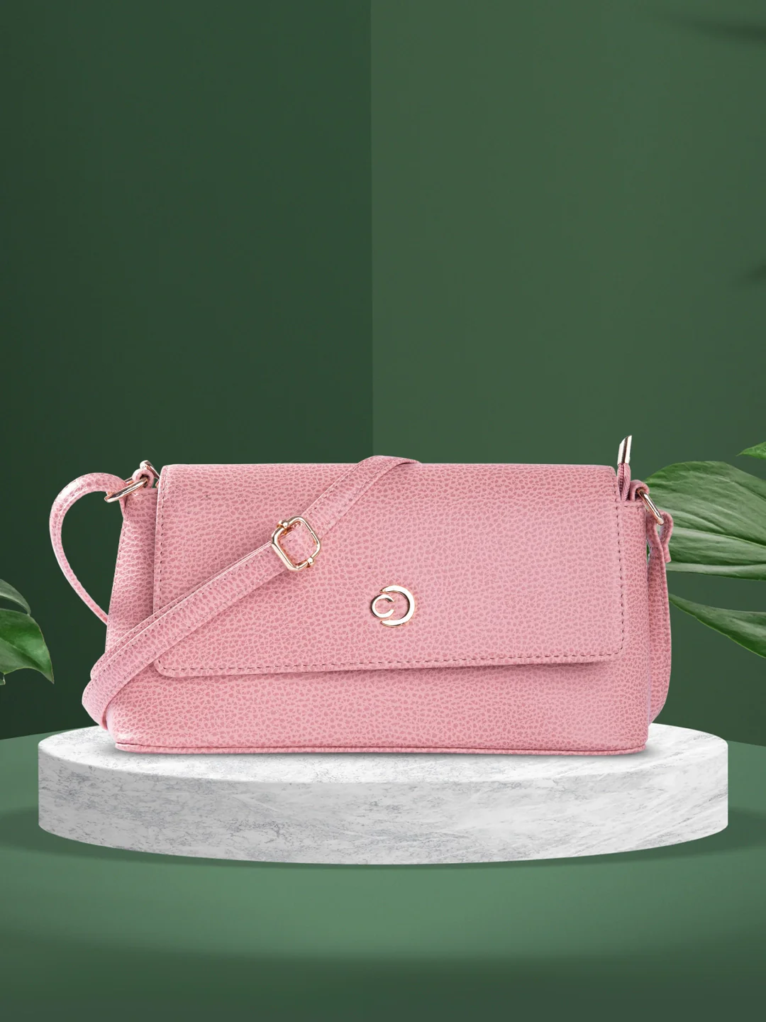 Caprese March Medium Blush Sling Bag - Image 2