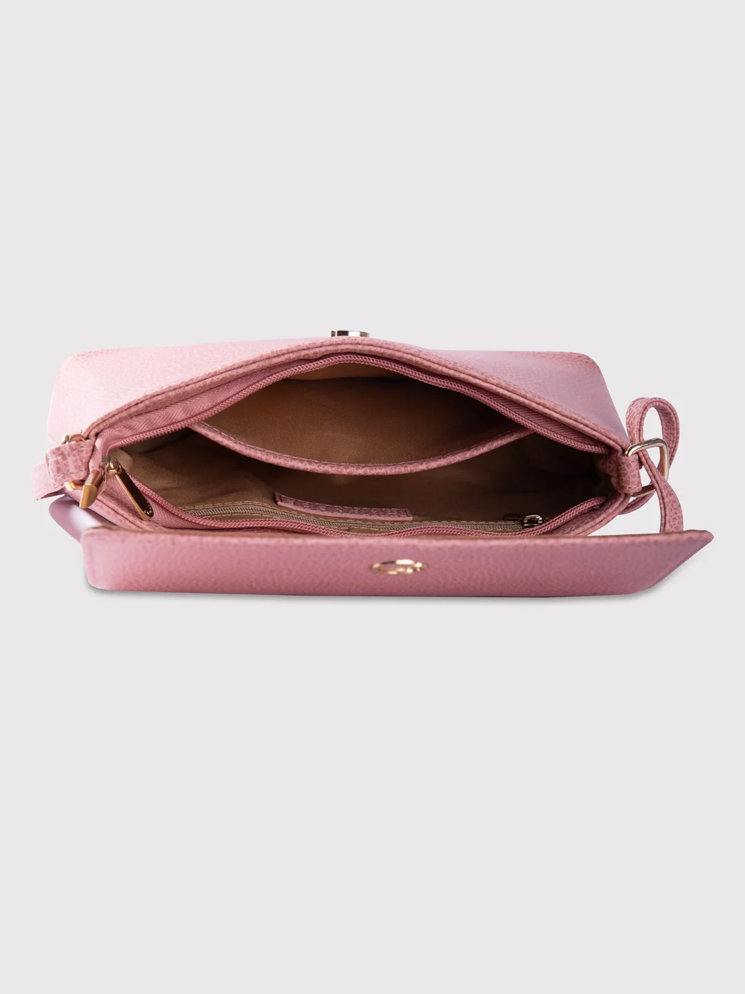 Caprese March Medium Blush Sling Bag - Image 7