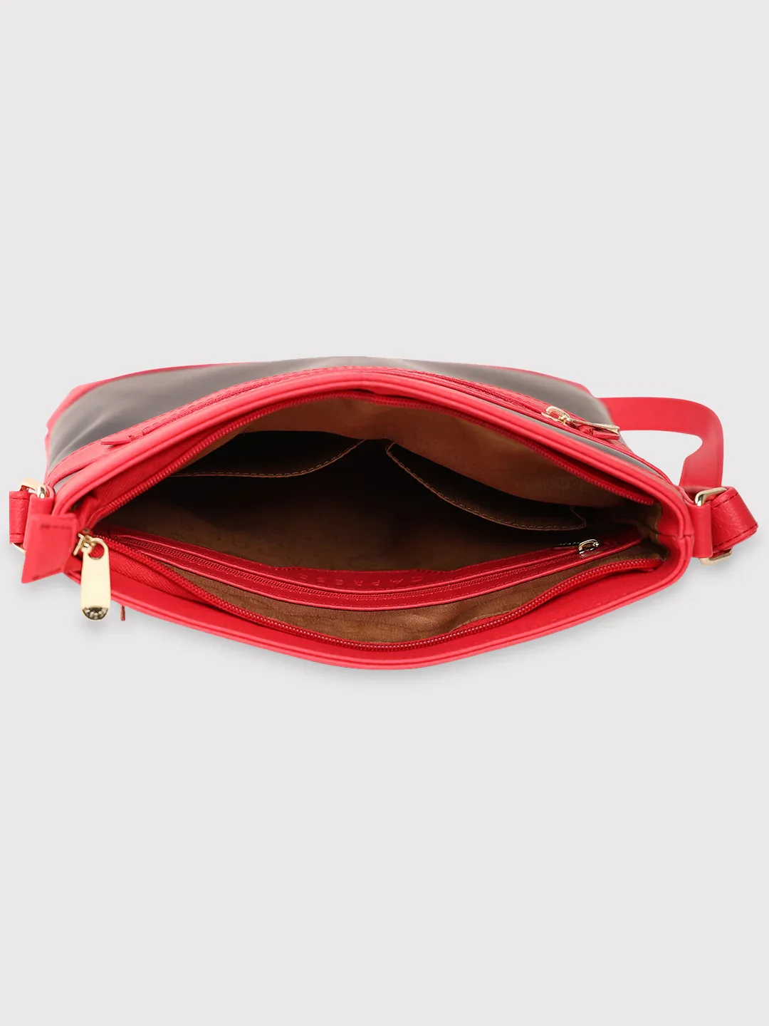 Caprese Marciano Medium Red Sling Bag - Image 8