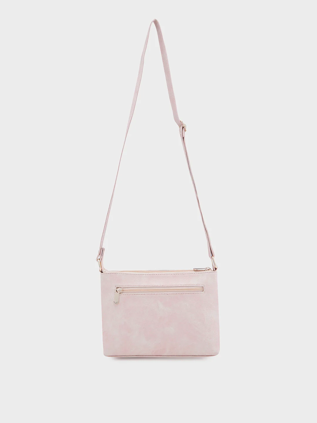 Caprese Marco Medium Blush Crossbody Bag - Image 3