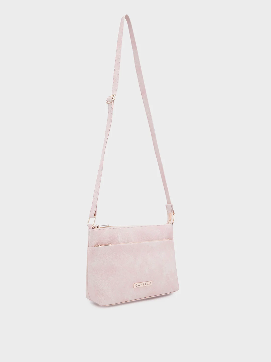 Caprese Marco Medium Blush Crossbody Bag - Image 4