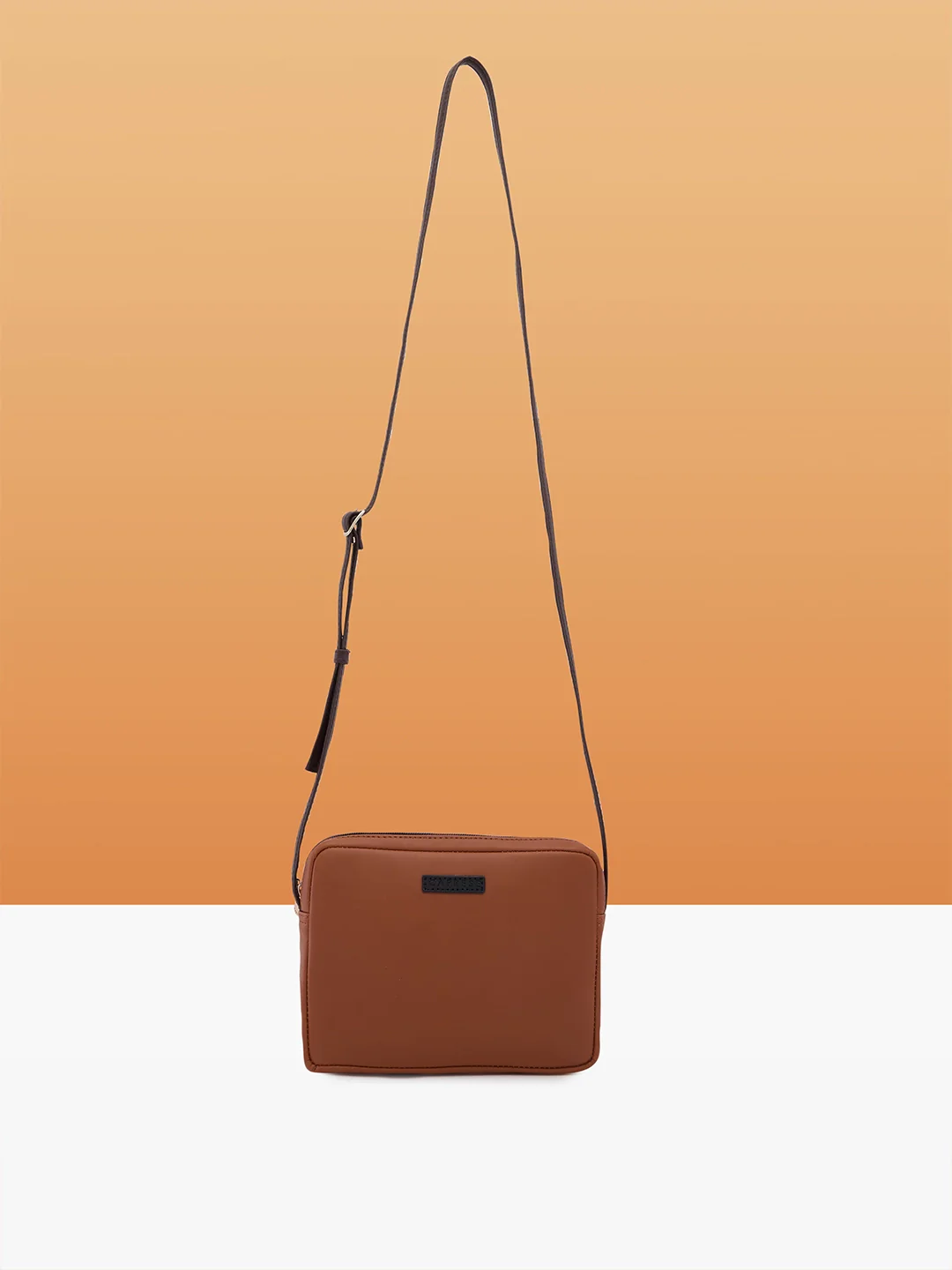 Caprese Maree Small Tan Sling Bag