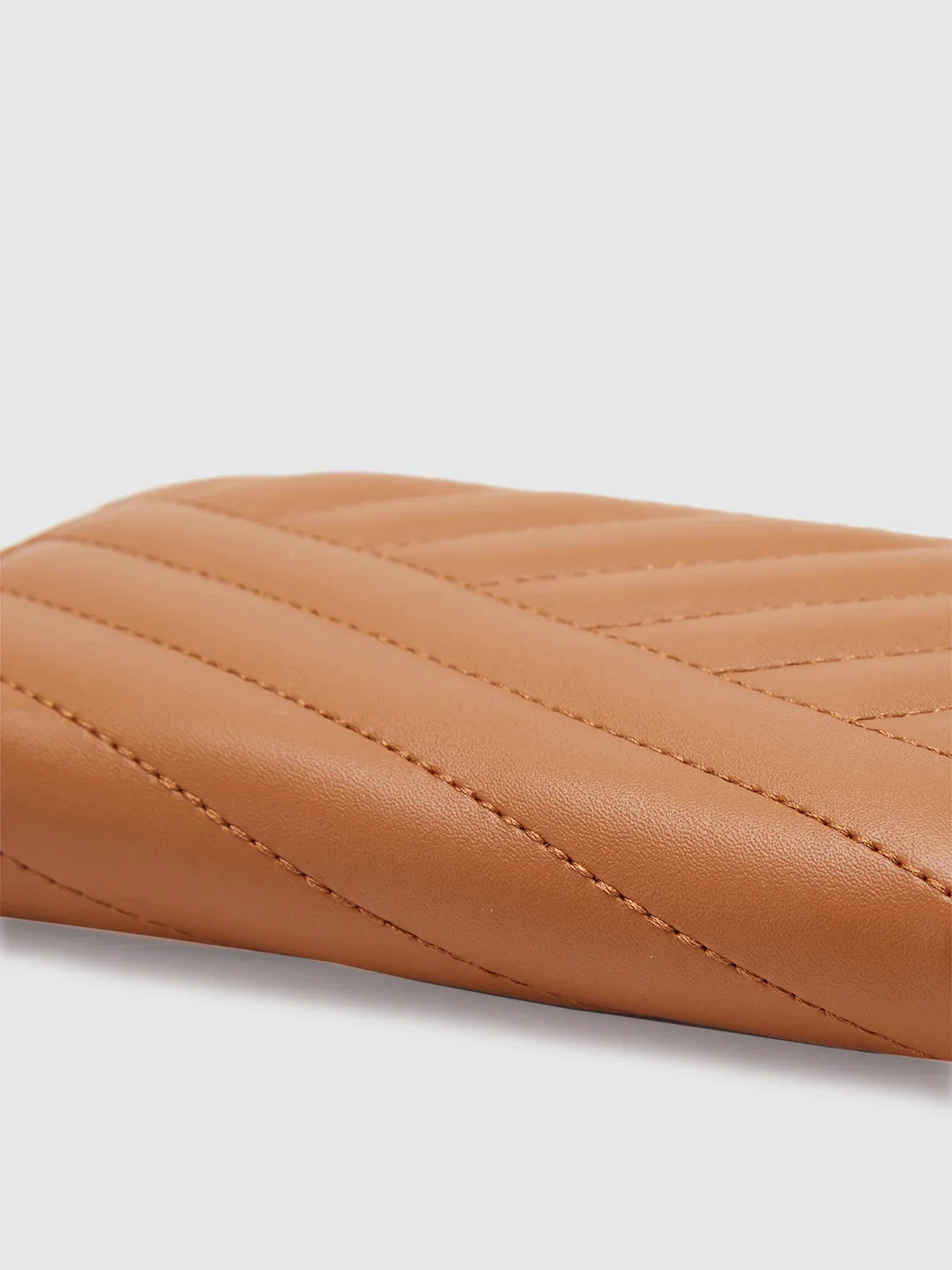 Caprese Mareeya Large Tan Wallet - Image 7