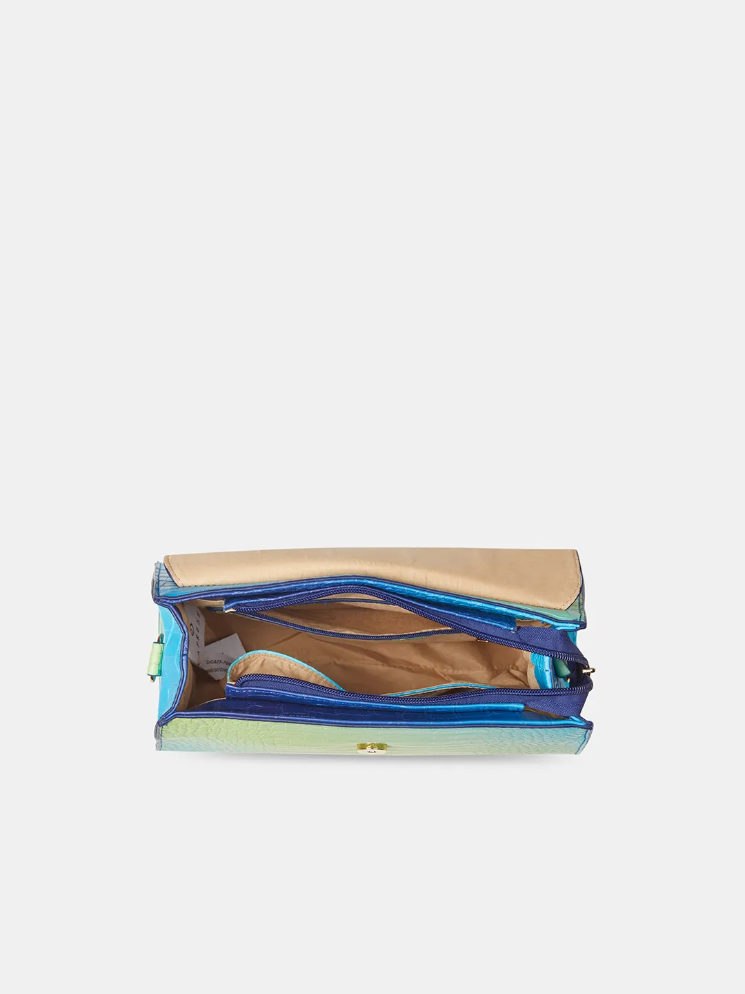 Caprese Marilyn Small Blue Satchel Bag - Image 6