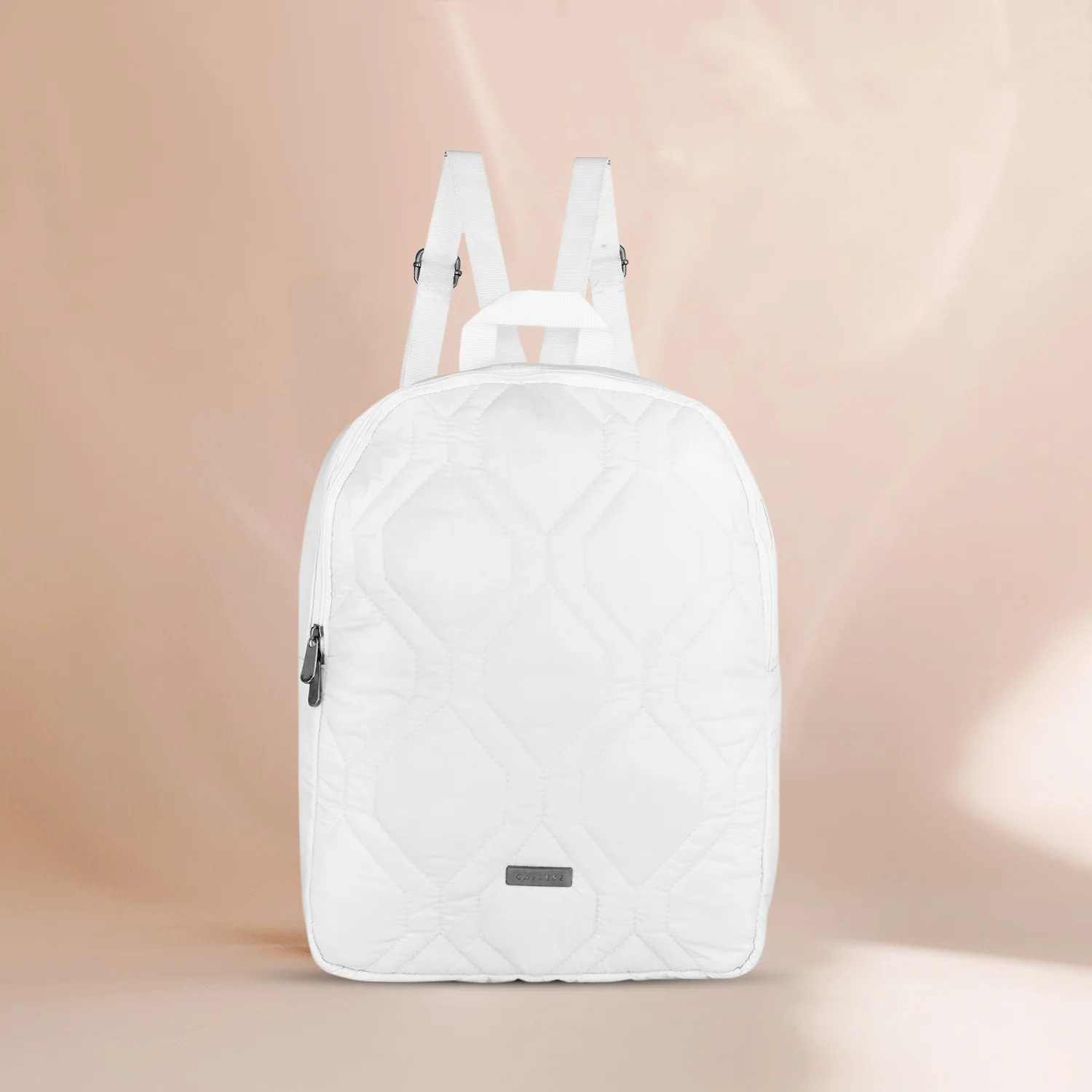 Caprese Mars Large Cream Backpack - Image 2