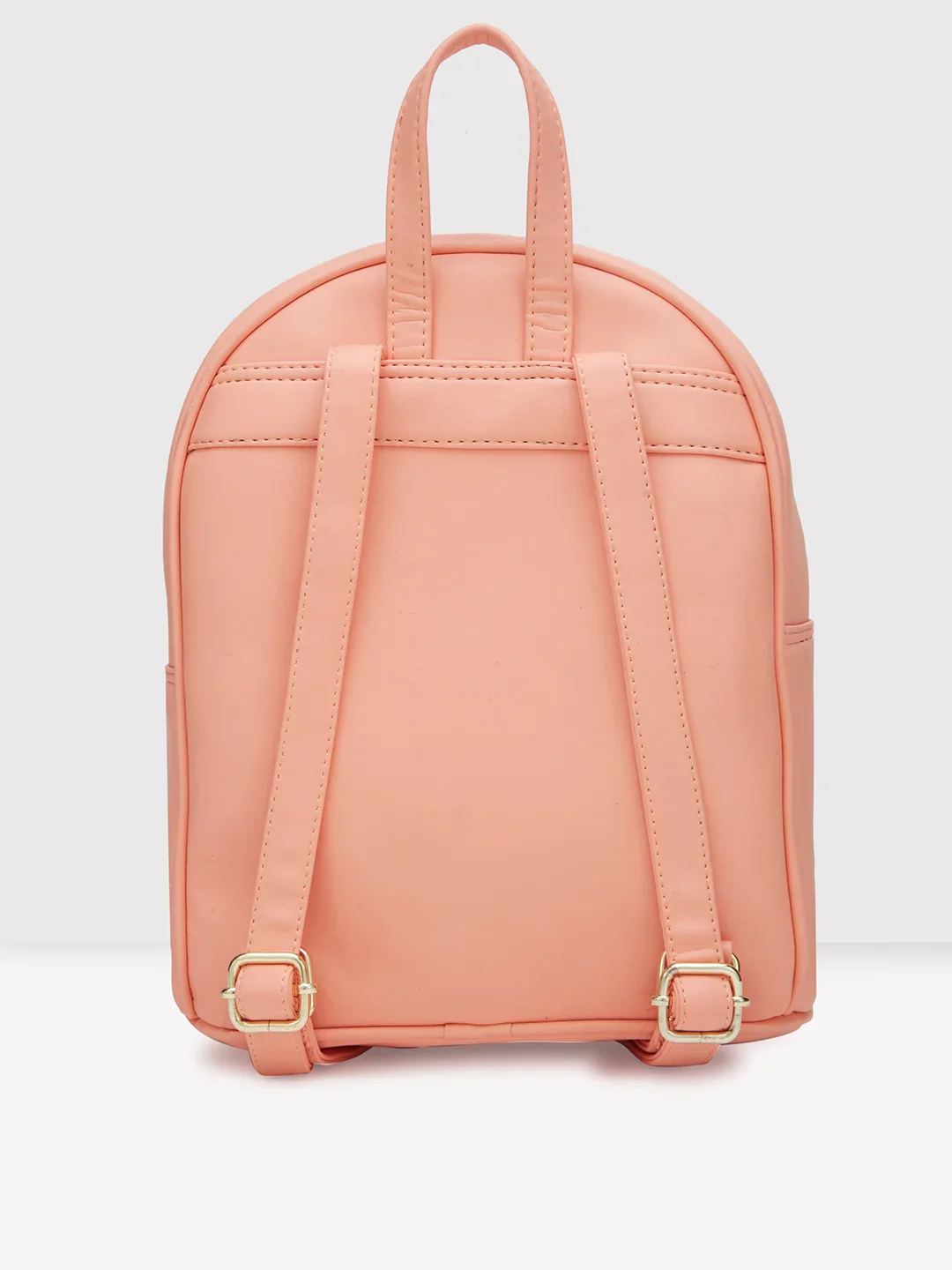 Caprese Marvel Medium Coral Backpack - Image 4