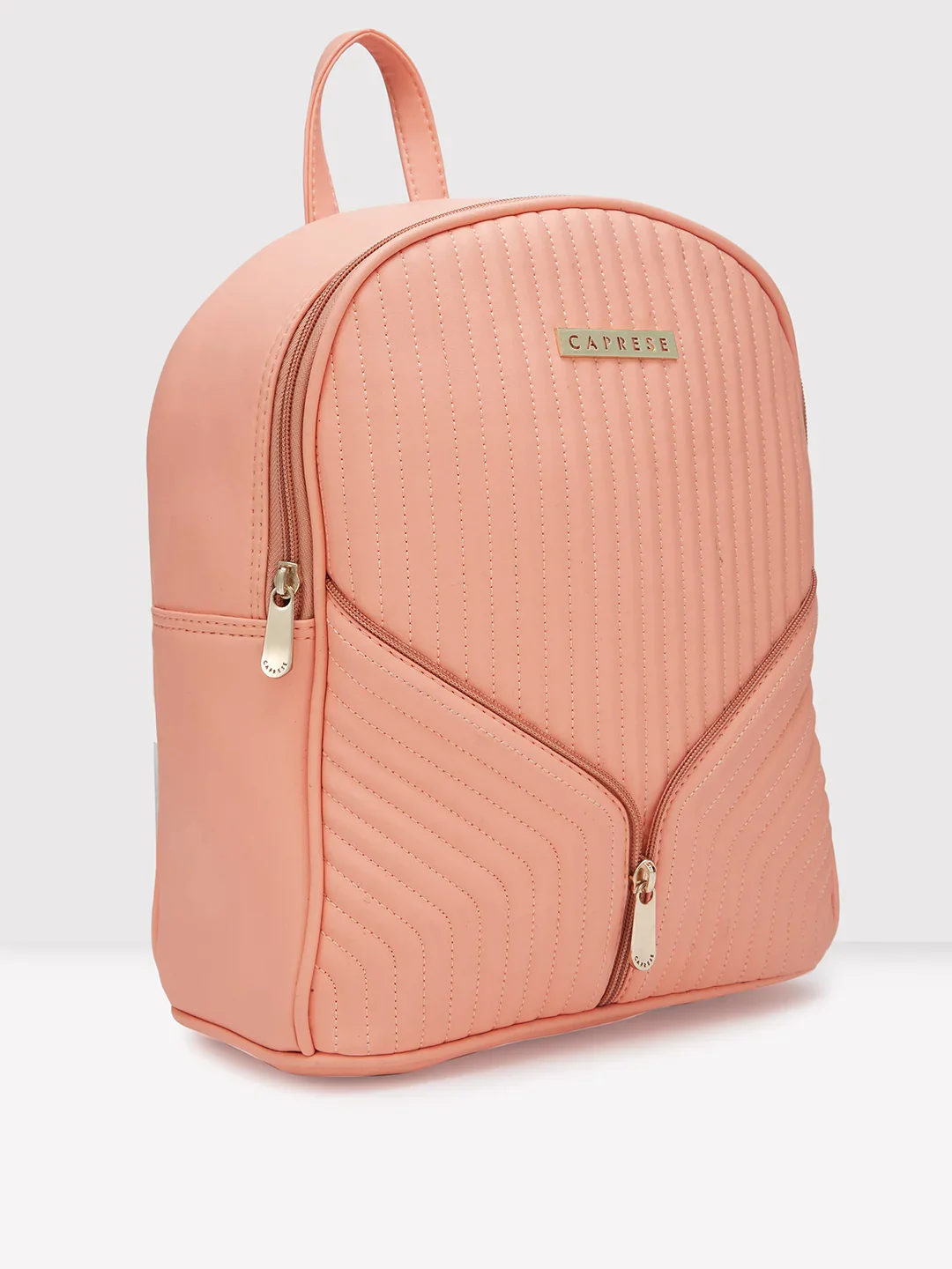 Caprese Marvel Medium Coral Backpack - Image 5