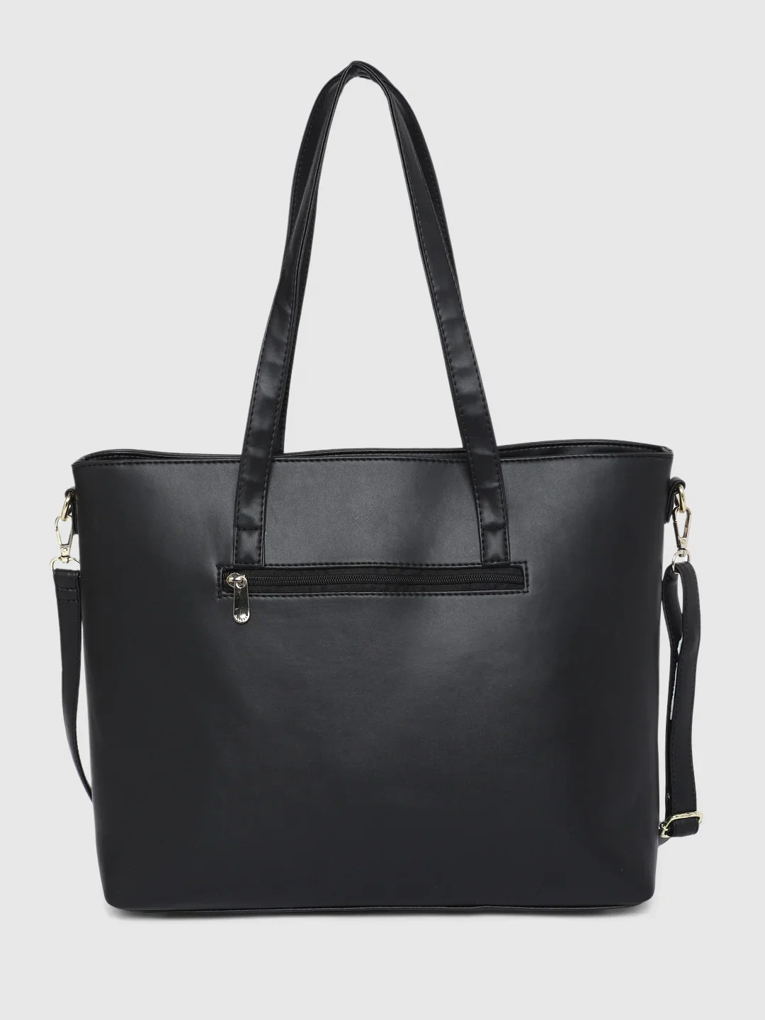 Caprese Marvel Large Black Laptop Tote Bag - Image 3