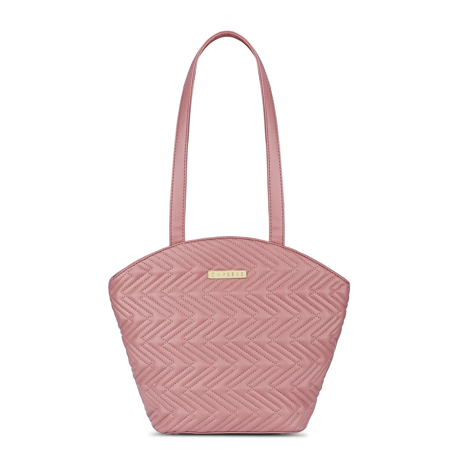 Caprese Mavis Medium Rose Tote Bag