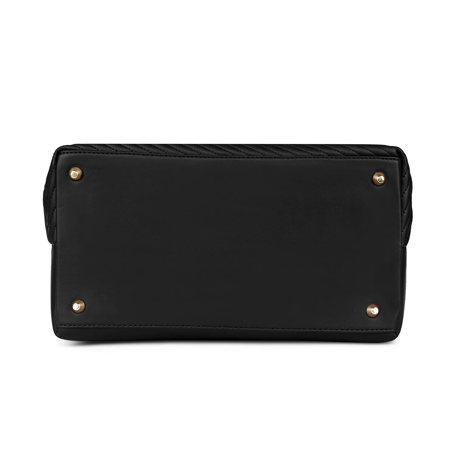 Caprese Mavis Medium Black Satchel Bag - Image 7