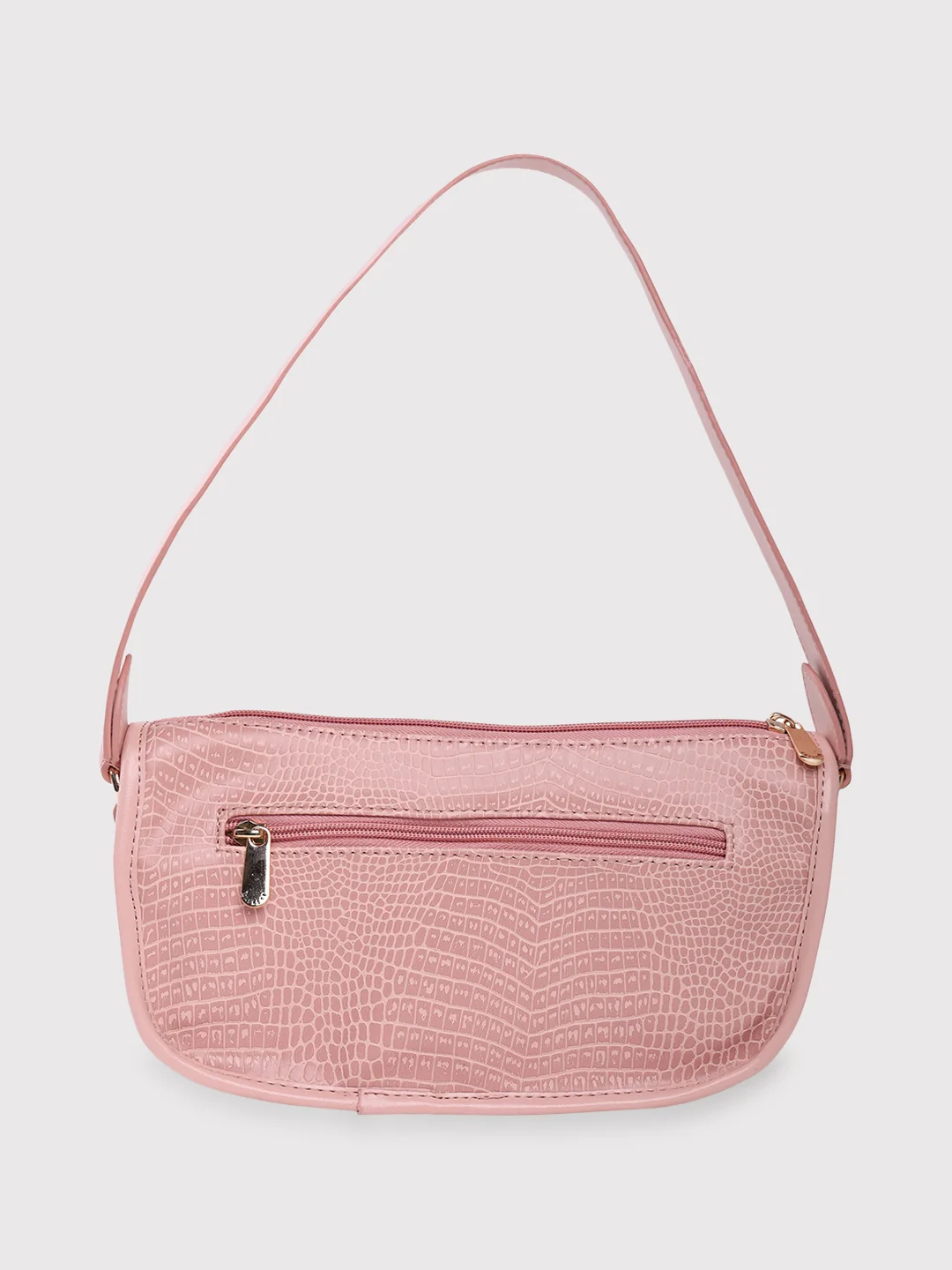 Caprese May Medium Blush Baguette Bag - Image 4