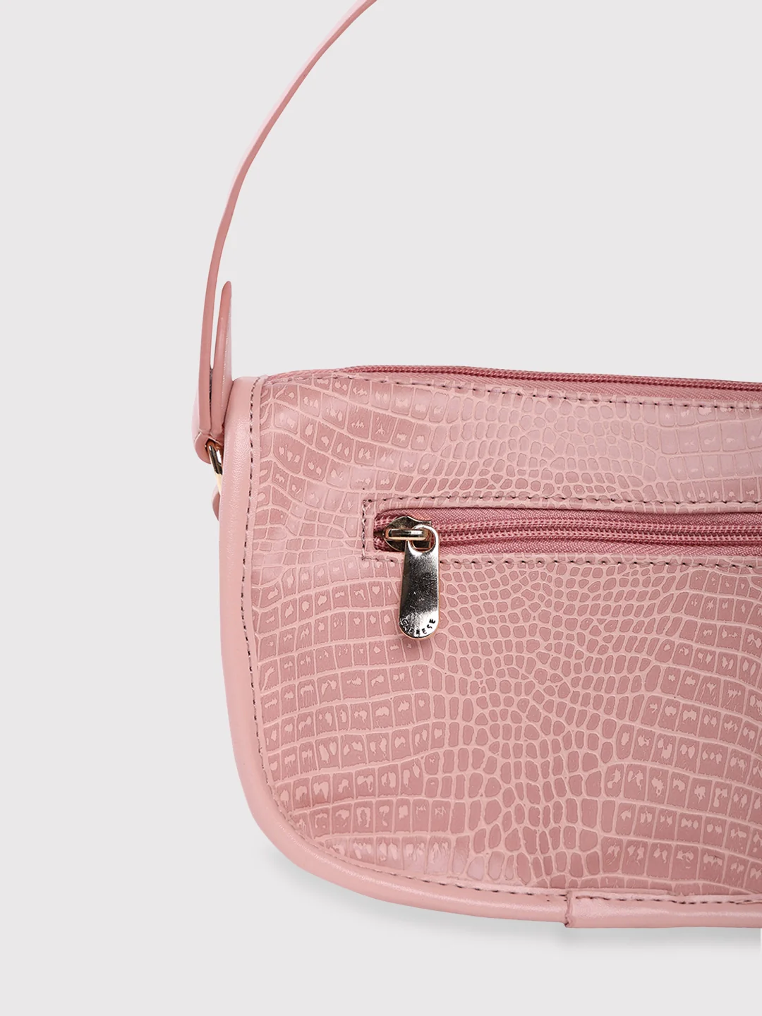 Caprese May Medium Blush Baguette Bag - Image 5
