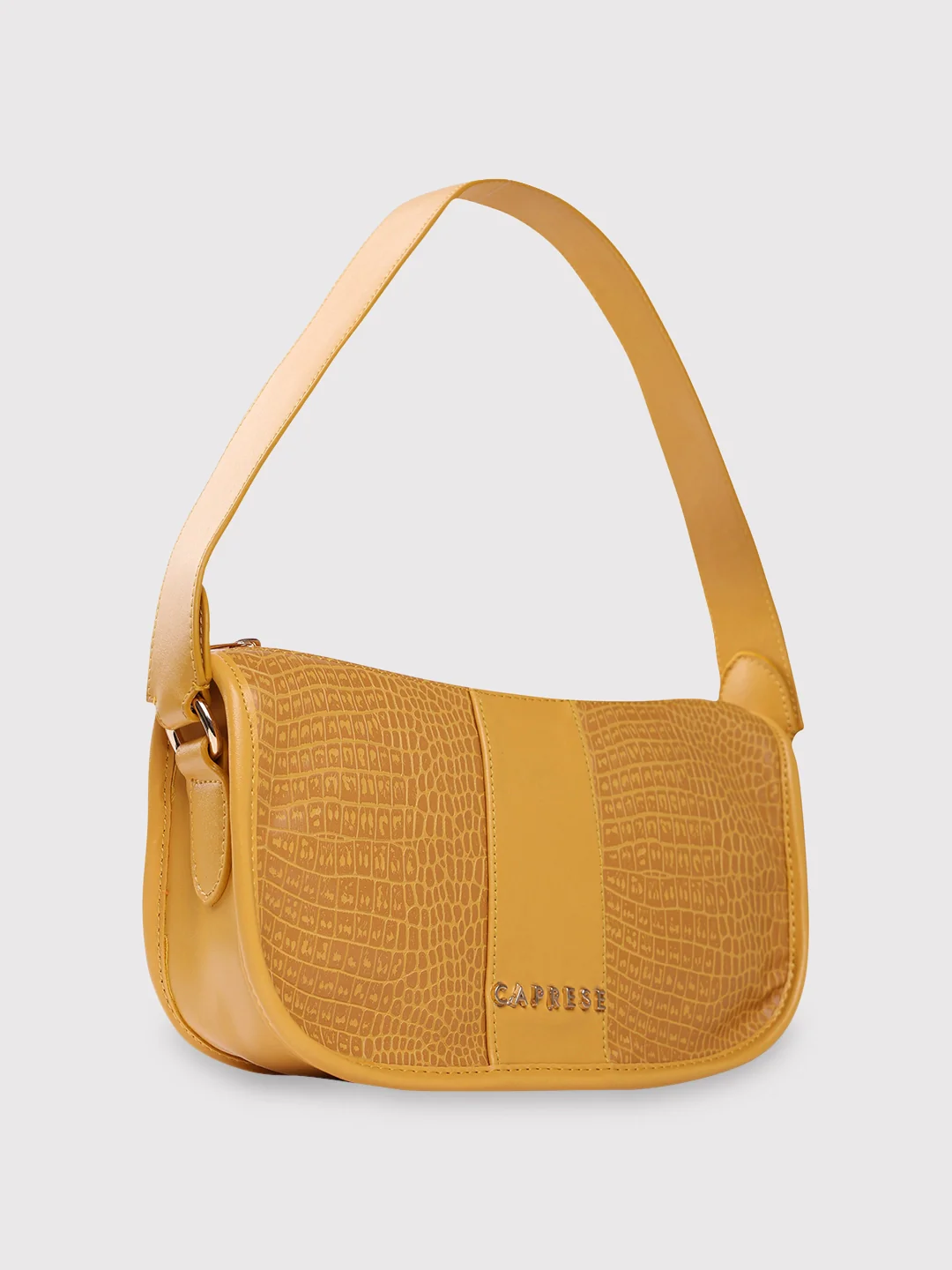 Caprese May Medium Fawn Baguette Bag - Image 3