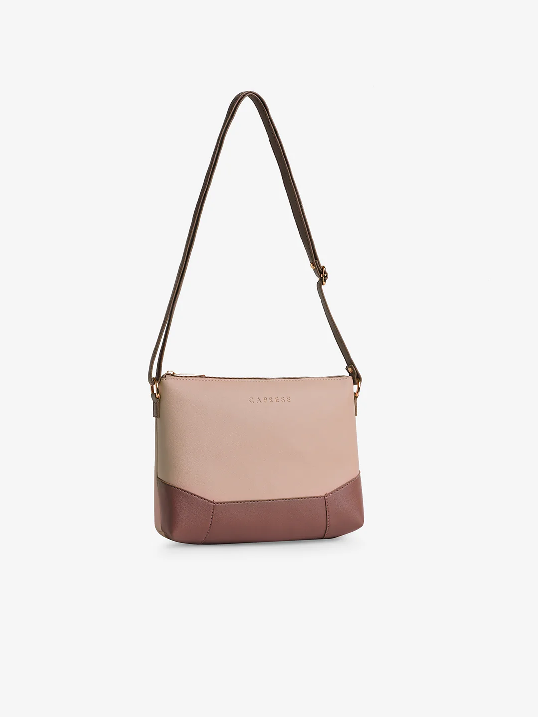 Caprese Mazie Large Pink & Blush Sling Bag - Image 3
