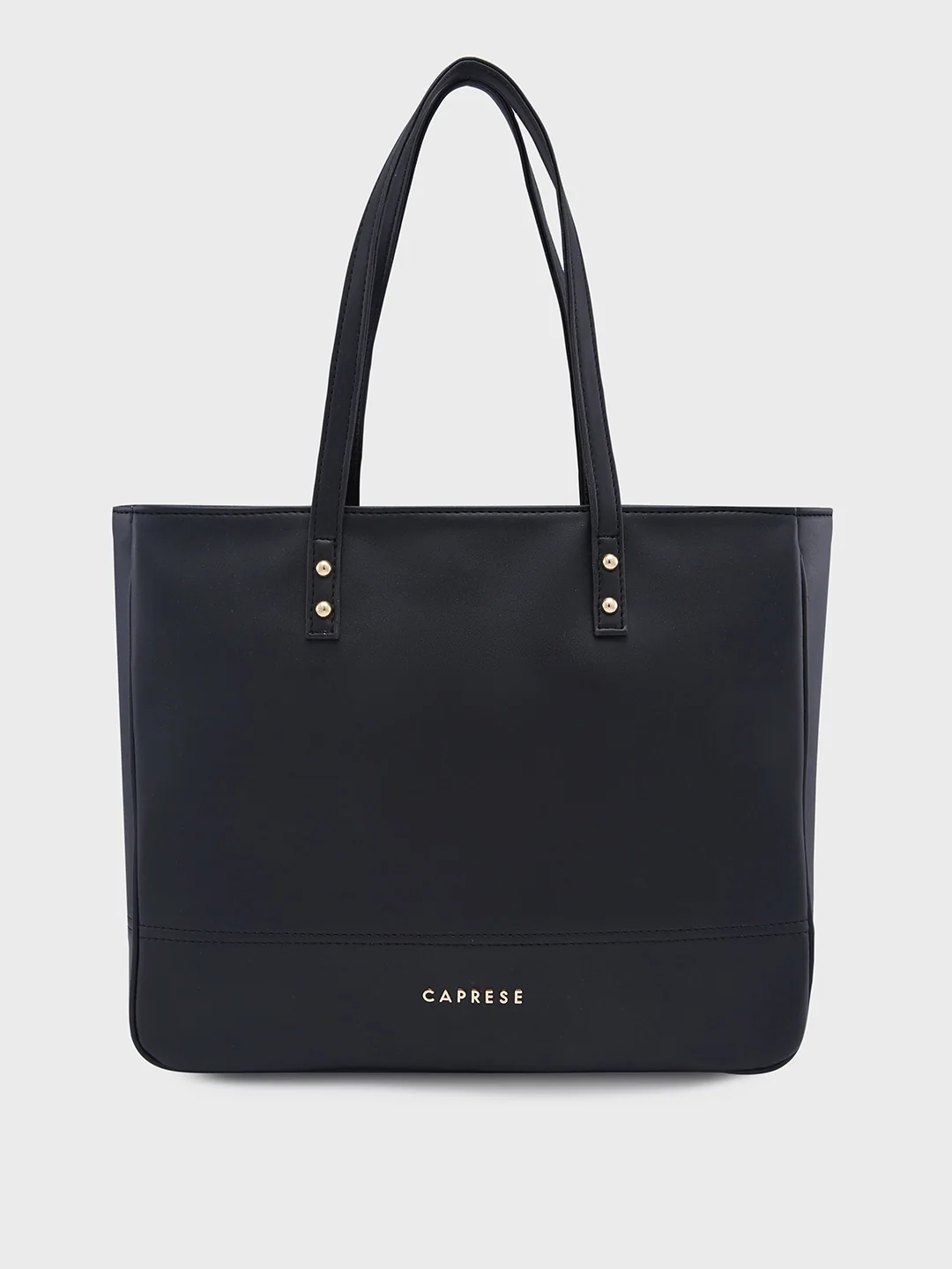 Caprese Mcree Medium Black Tote Bag