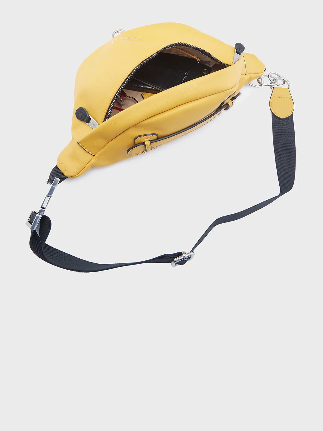 Caprese Meesa Medium Yellow Fanny Pack Bag - Image 9