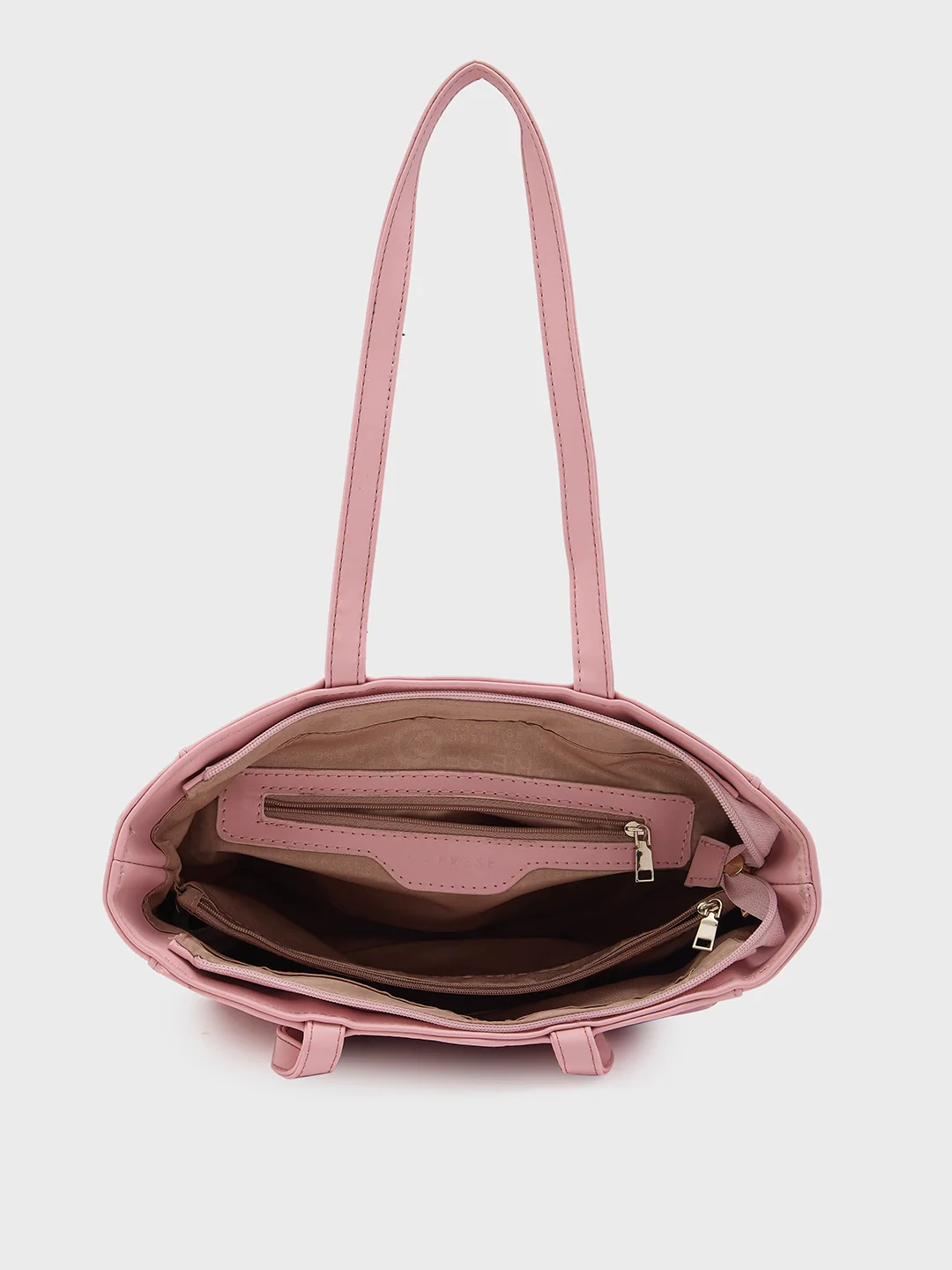 Caprese Meraki Medium Blush Tote Bag - Image 10