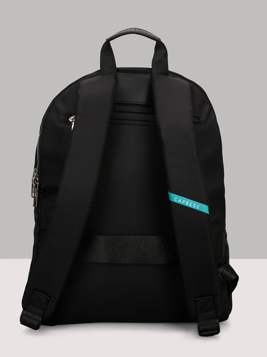 Caprese Mercury Medium Black Backpack - Image 4