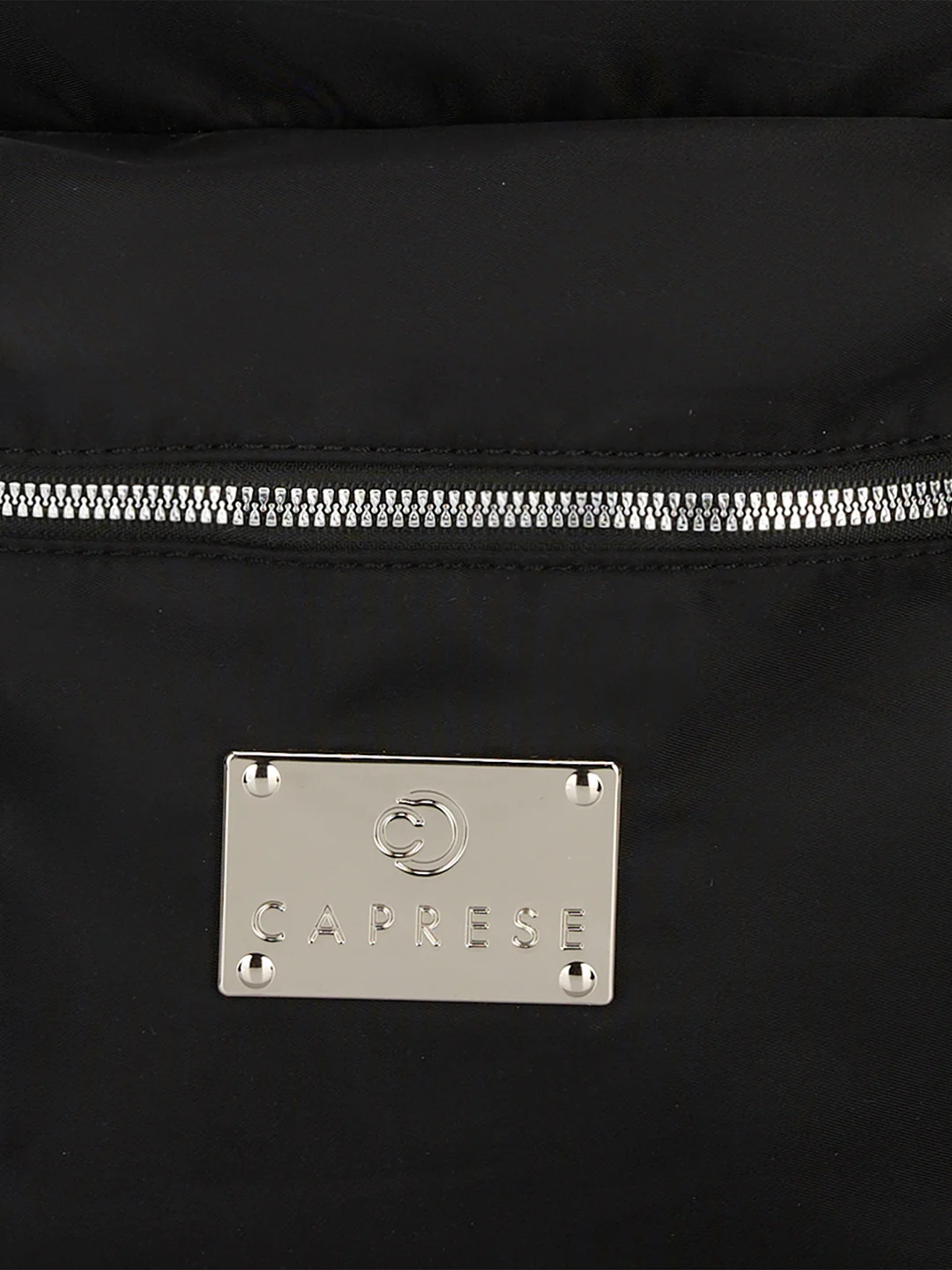 Caprese Mercury Medium Black Backpack - Image 5