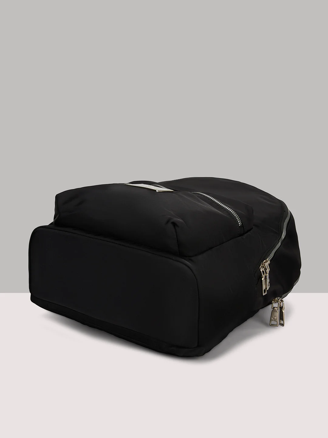 Caprese Mercury Medium Black Backpack - Image 6